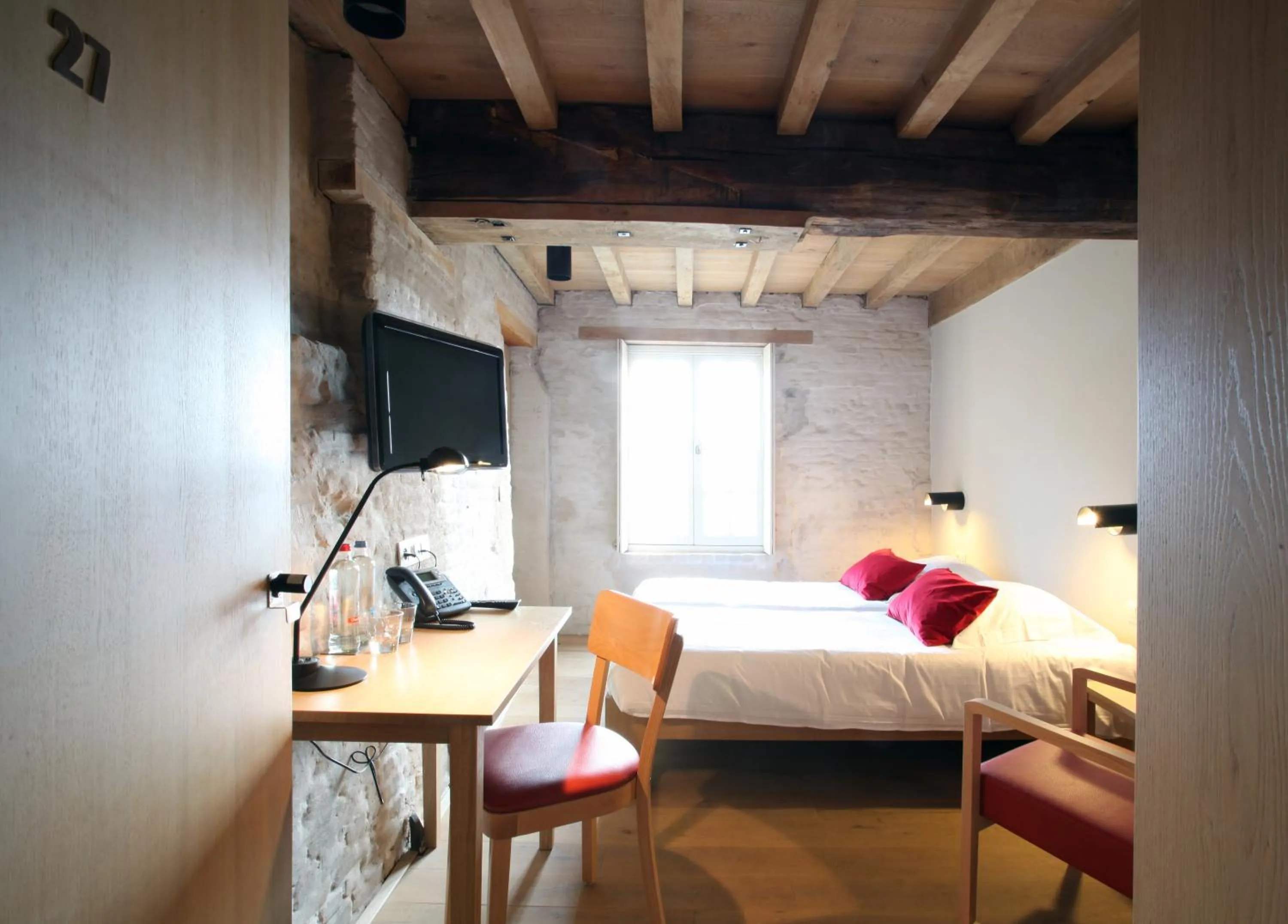 Bed in 'S Hertogenmolens Hotel