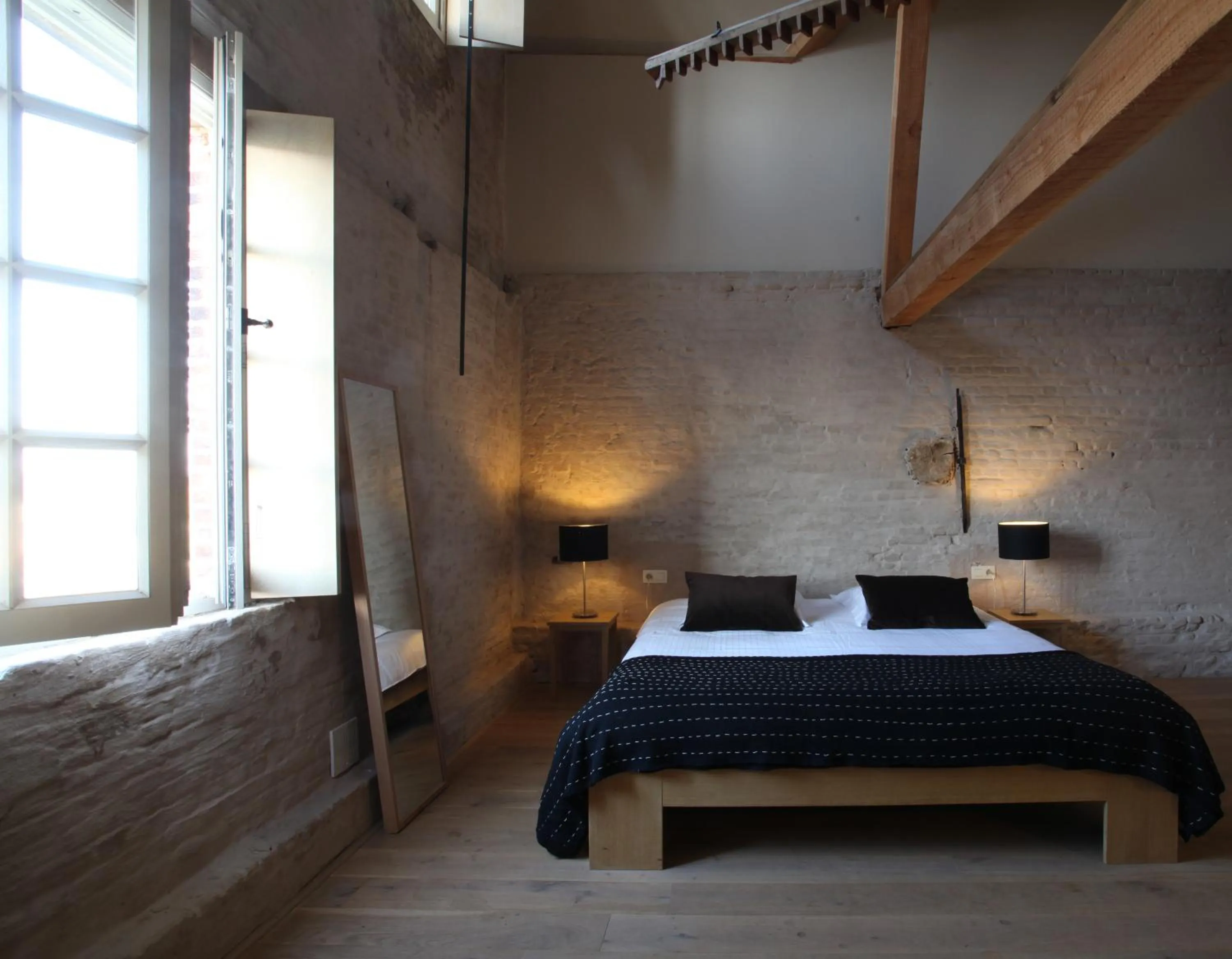 Bed in 'S Hertogenmolens Hotel