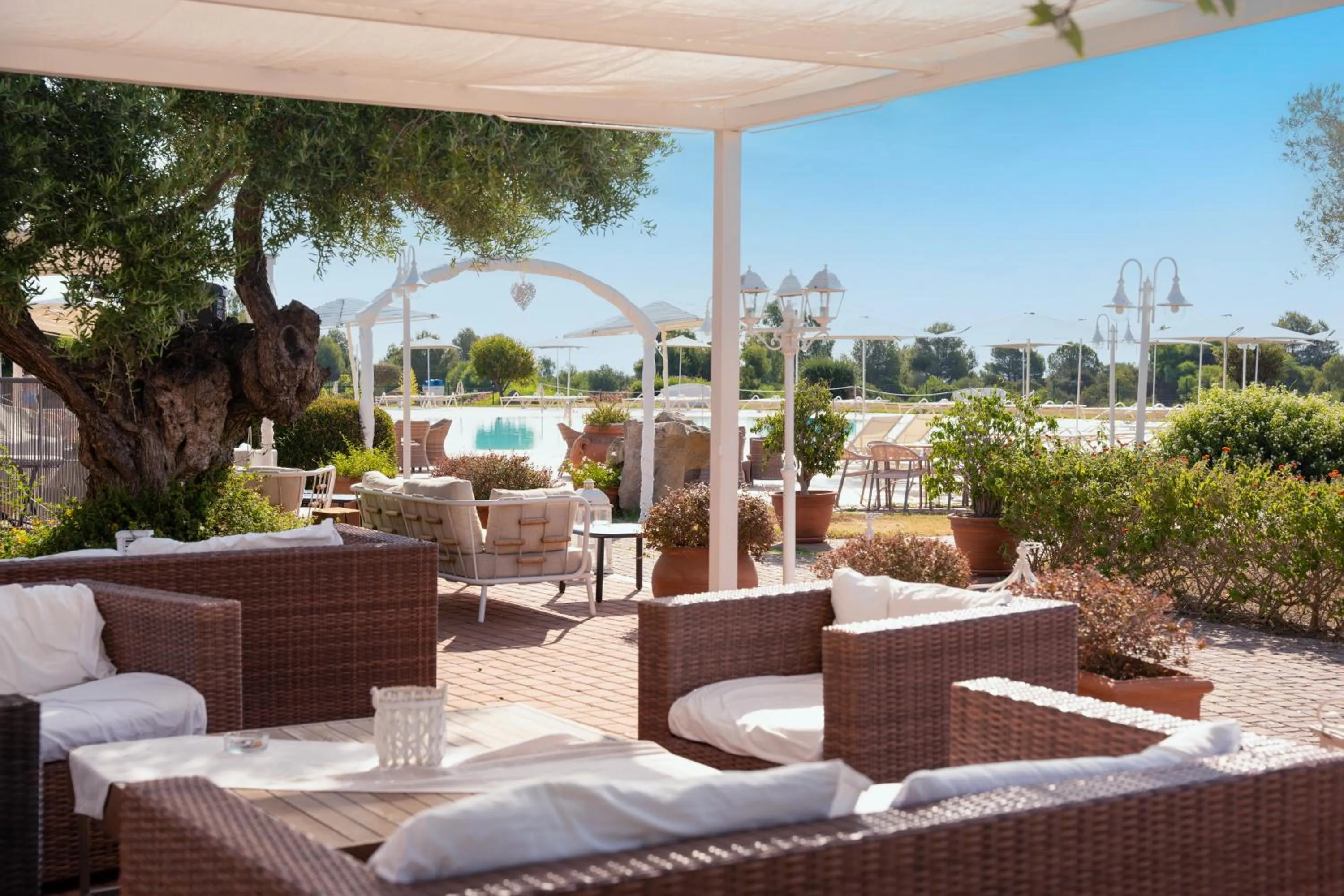 Garden in Hotel Baia Del Porto