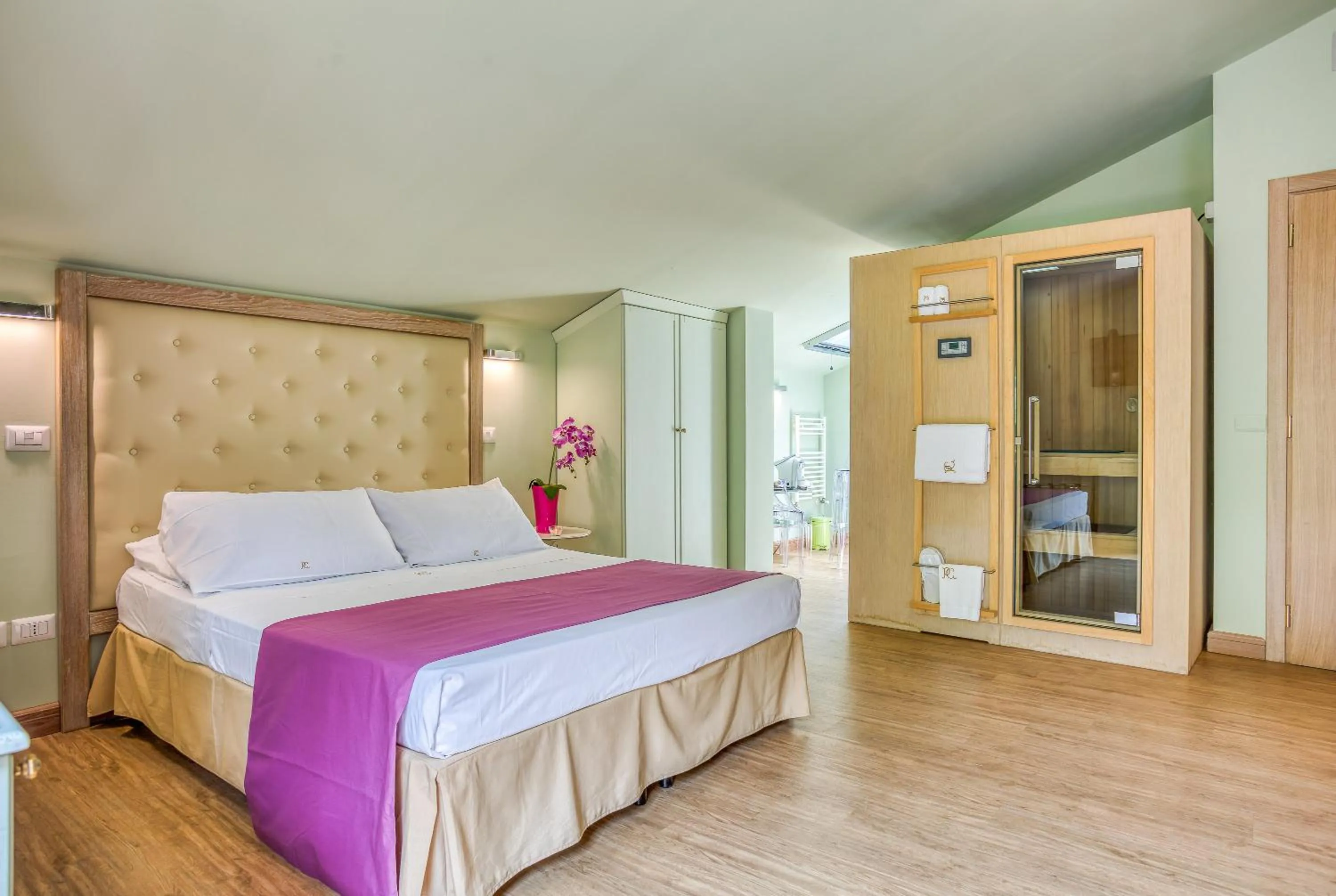 Bed in Hotel Des Reves