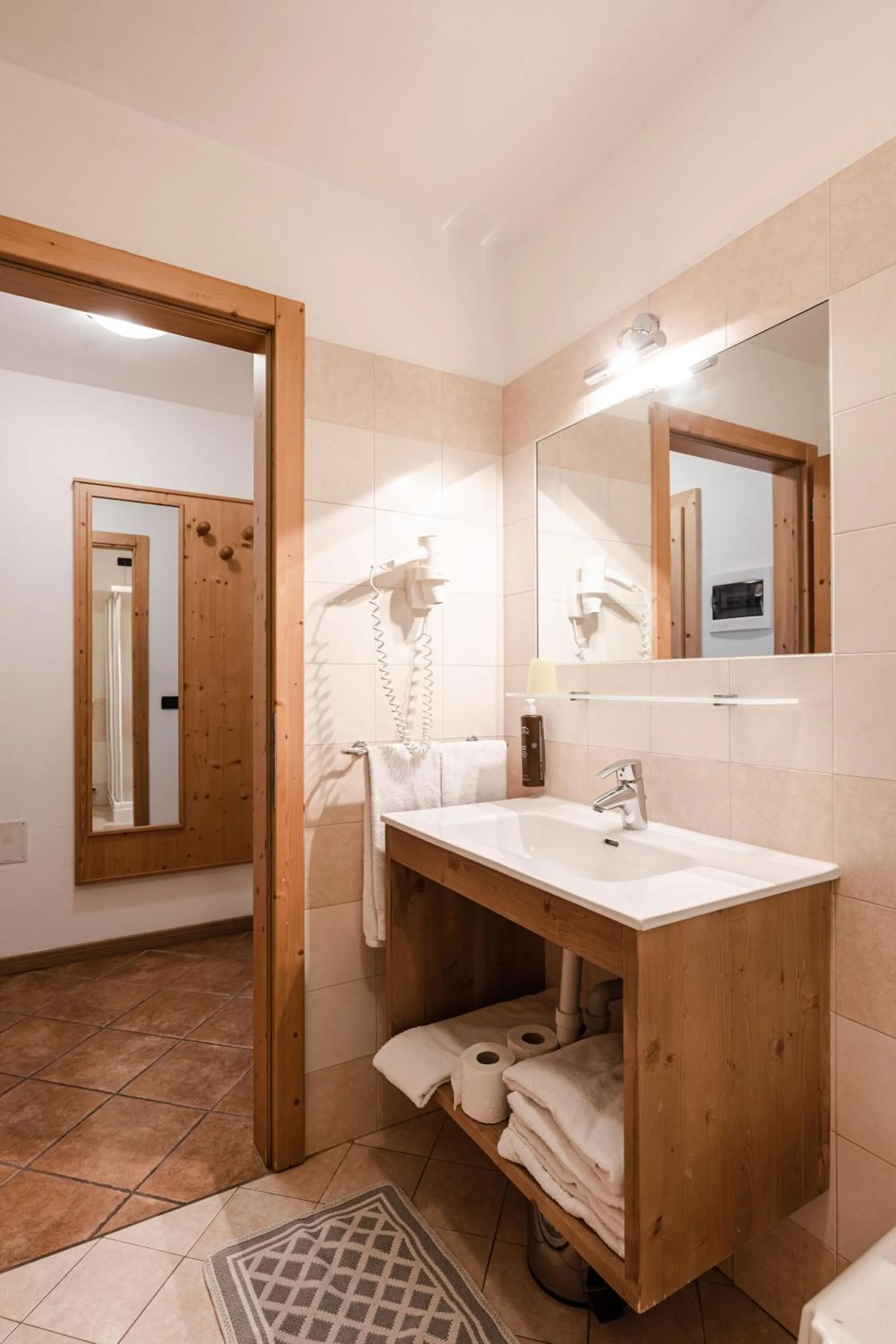 Bathroom in Gaia Residence Hotel