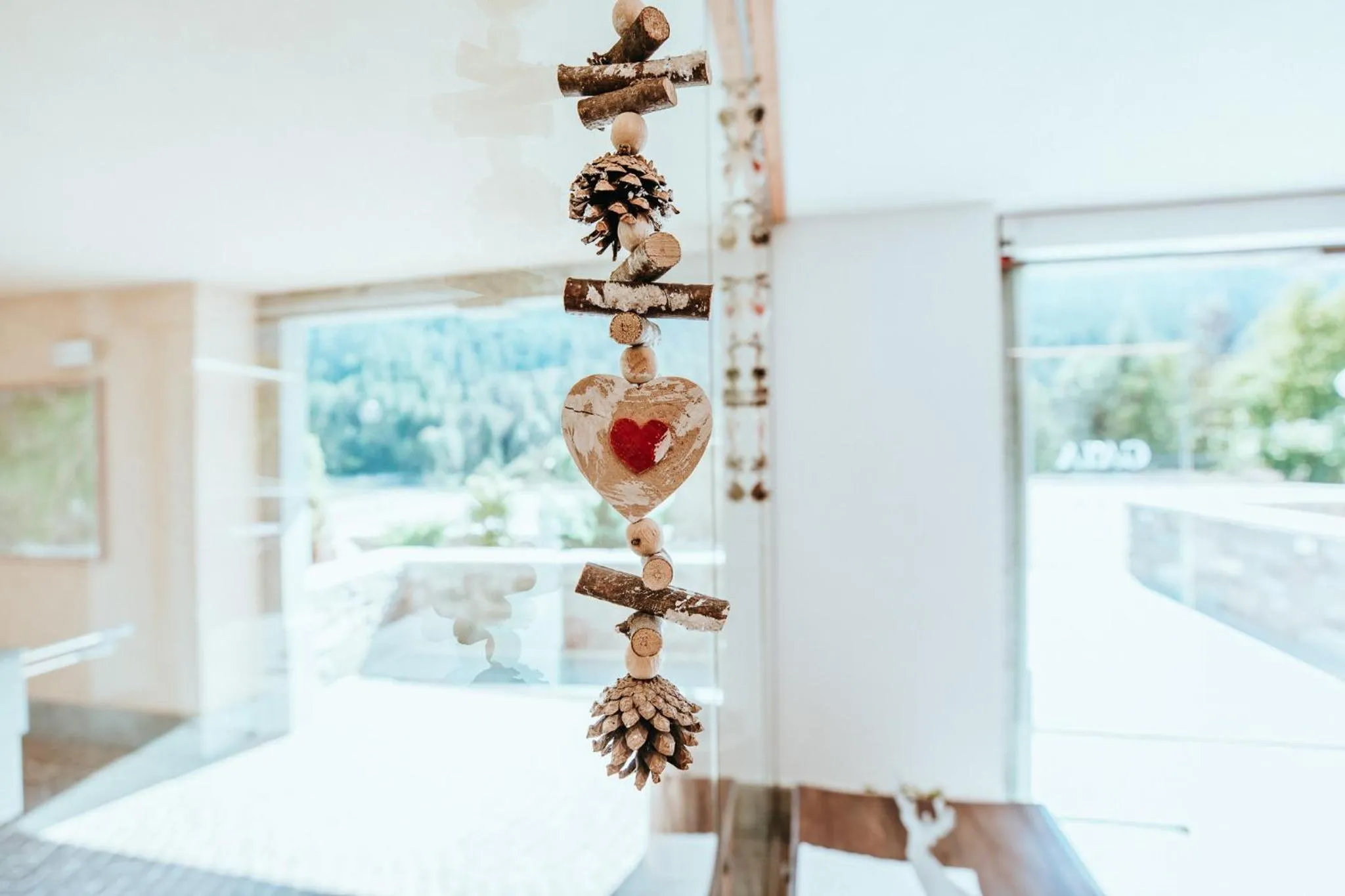 Decorative detail in Gaia Residence Hotel