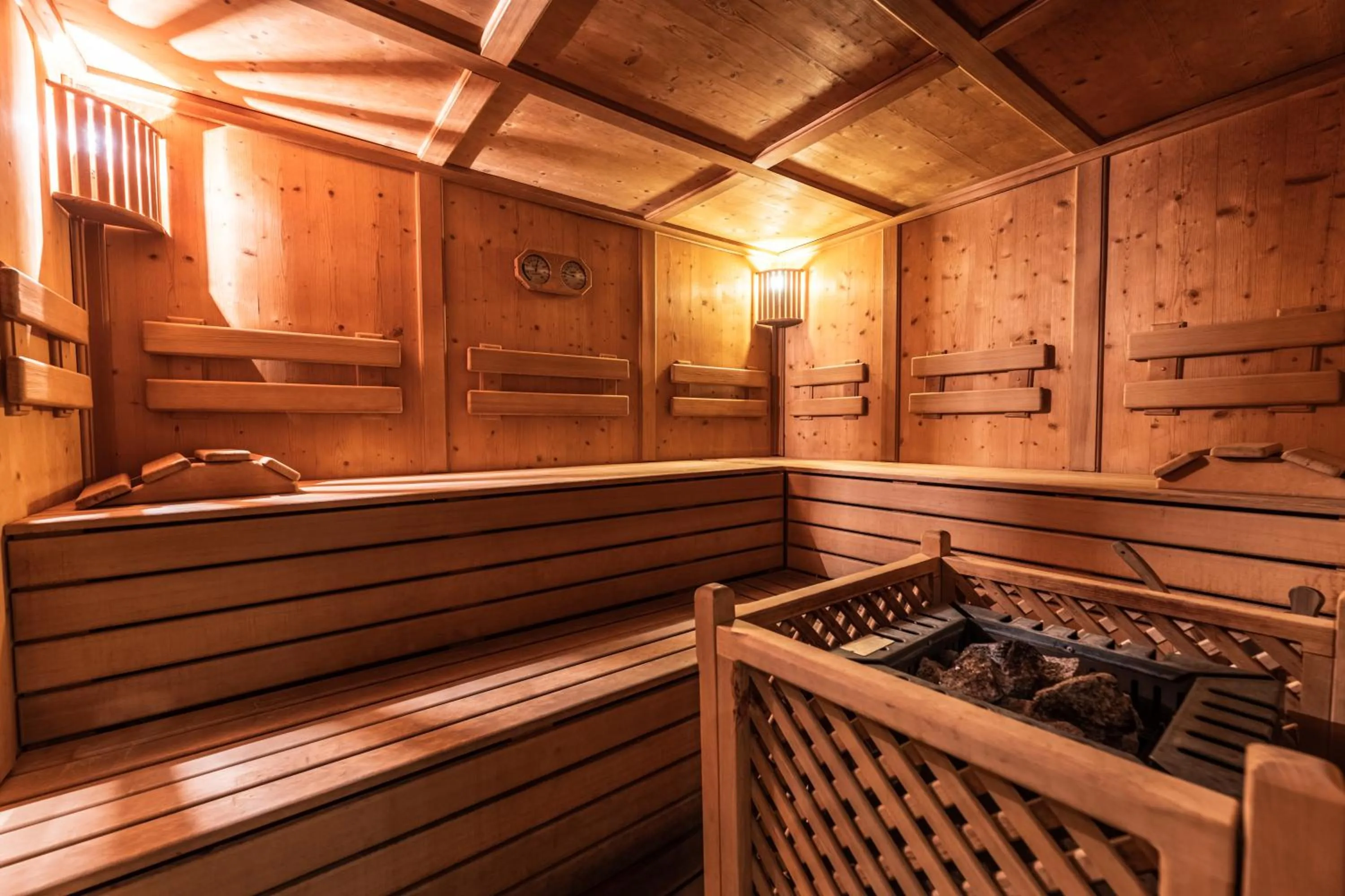 Sauna in Gaia Residence Hotel