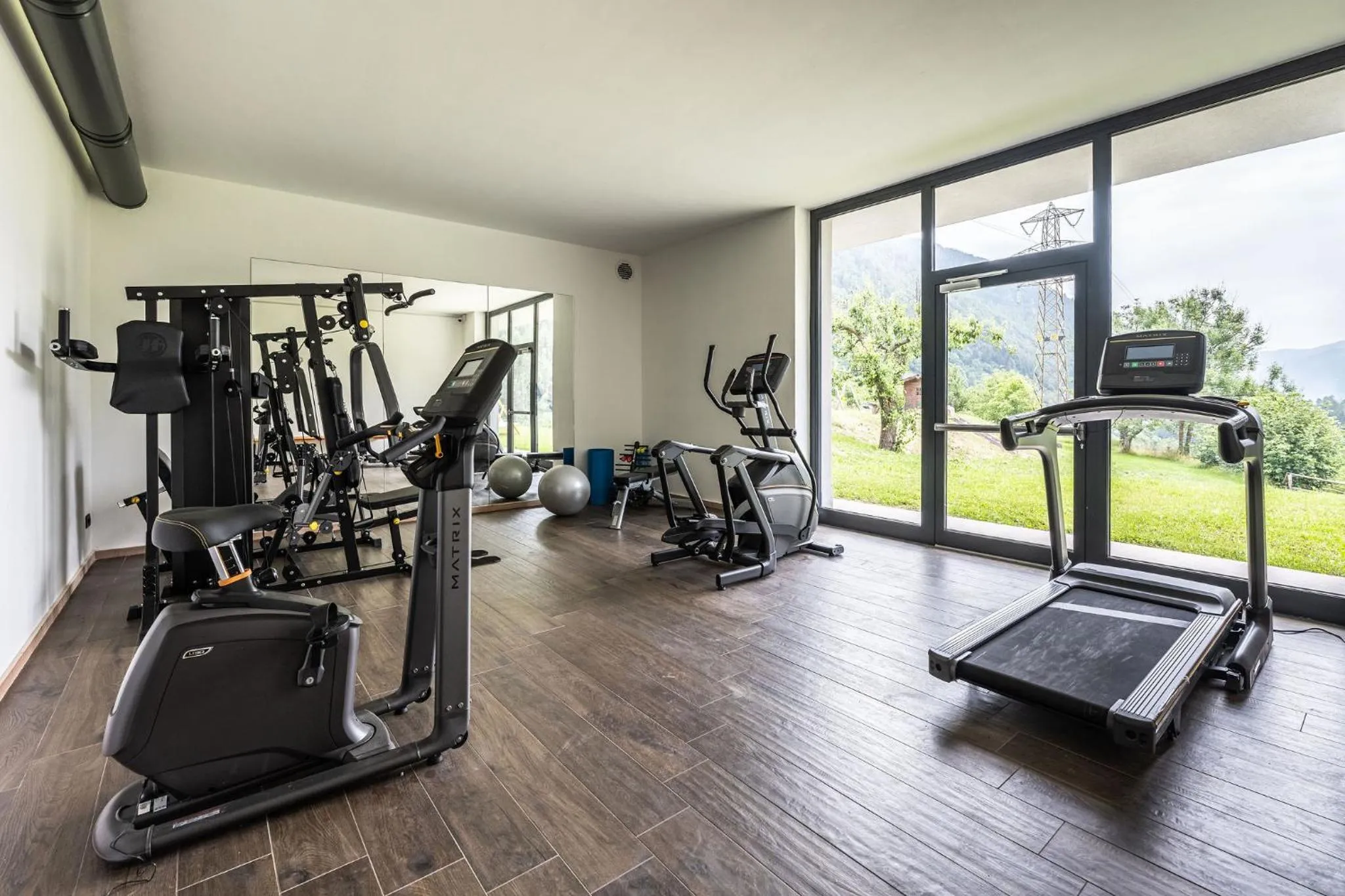 Fitness centre/facilities in Gaia Residence Hotel