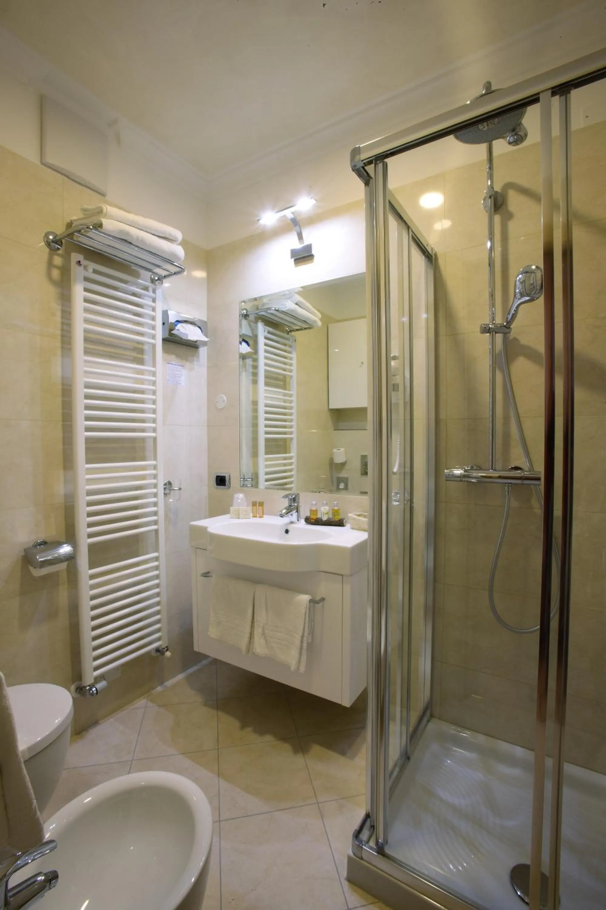 Shower in Alexander Hotel Alpine Wellness Dolomites