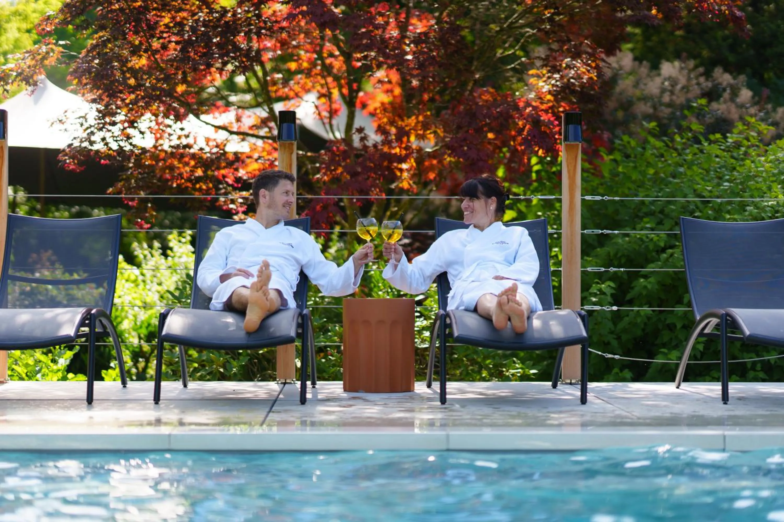 Spa and wellness centre/facilities in Hostellerie La Claire Fontaine, Logis hôtels & Spa