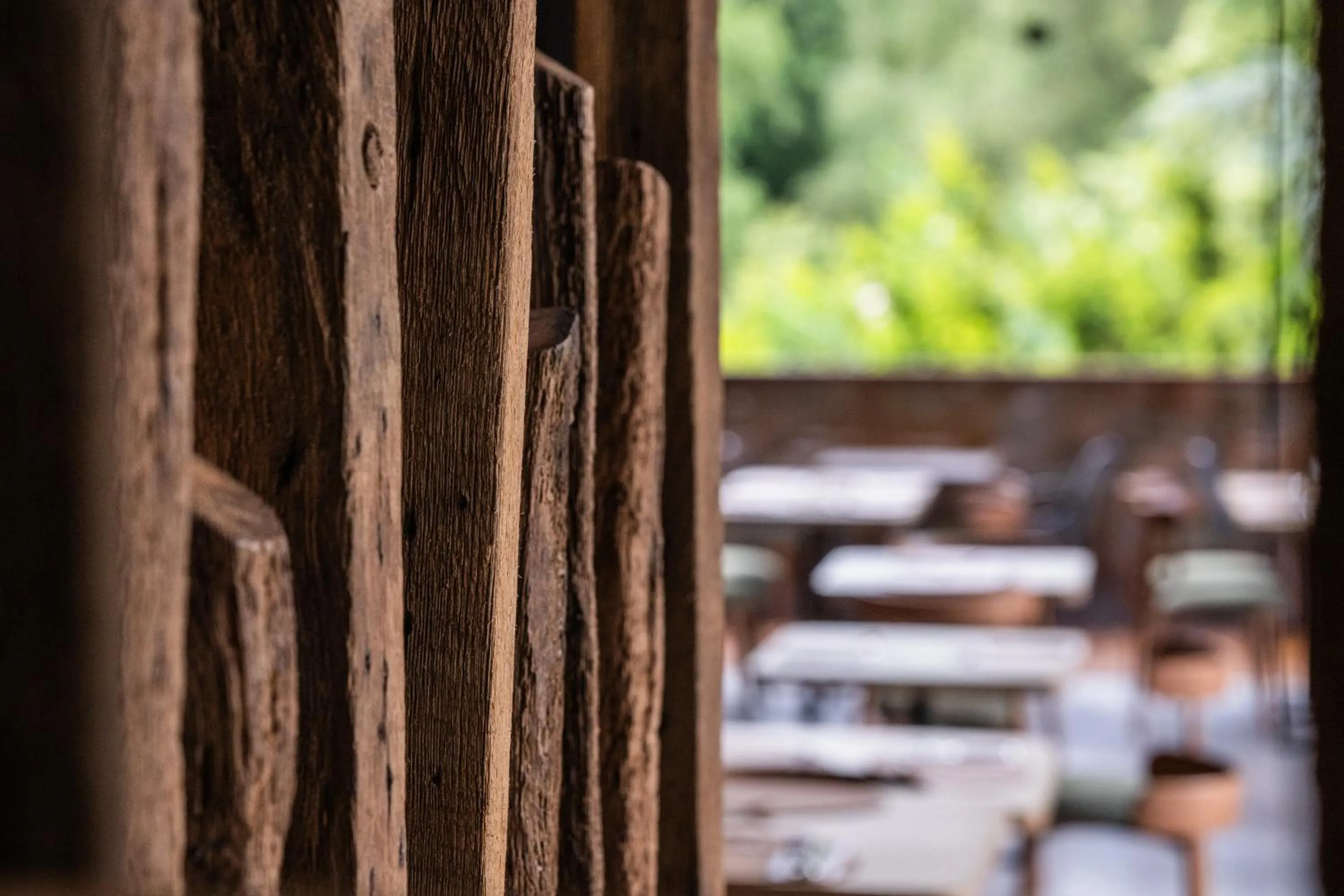 Decorative detail in Hostellerie La Claire Fontaine, Logis hôtels & Spa
