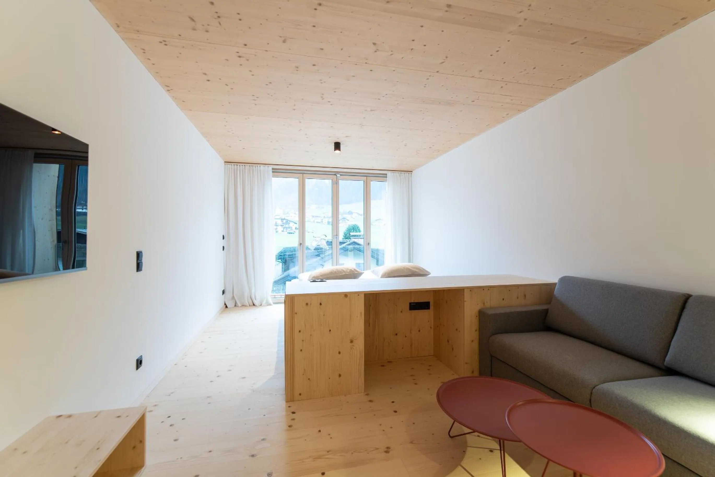 Living room in Mari Pop Hotel