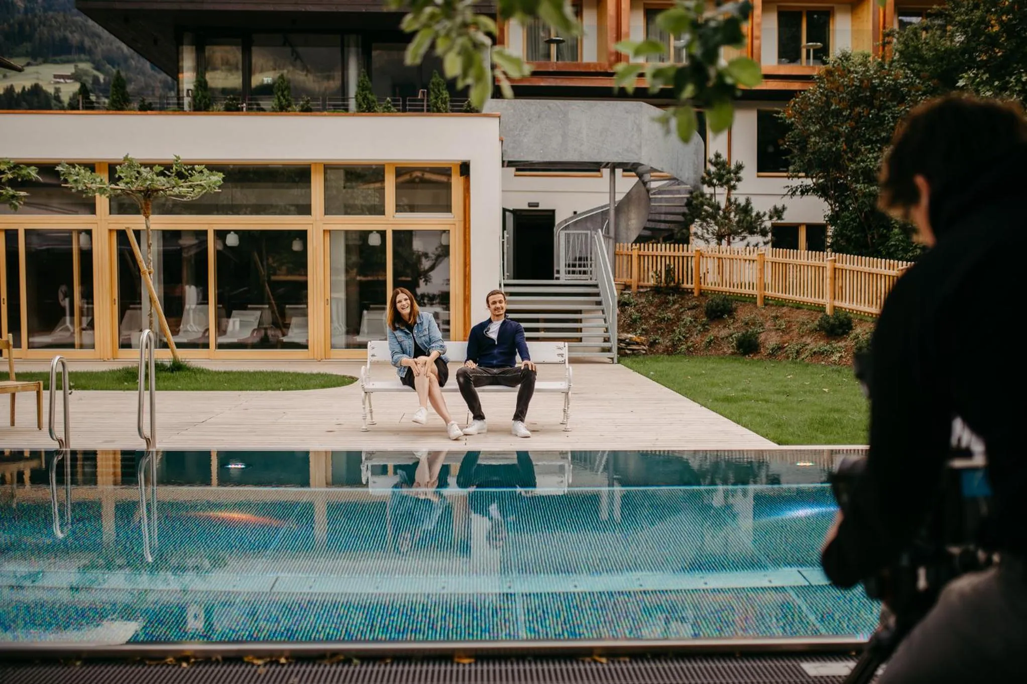 Patio in Mari Pop Hotel