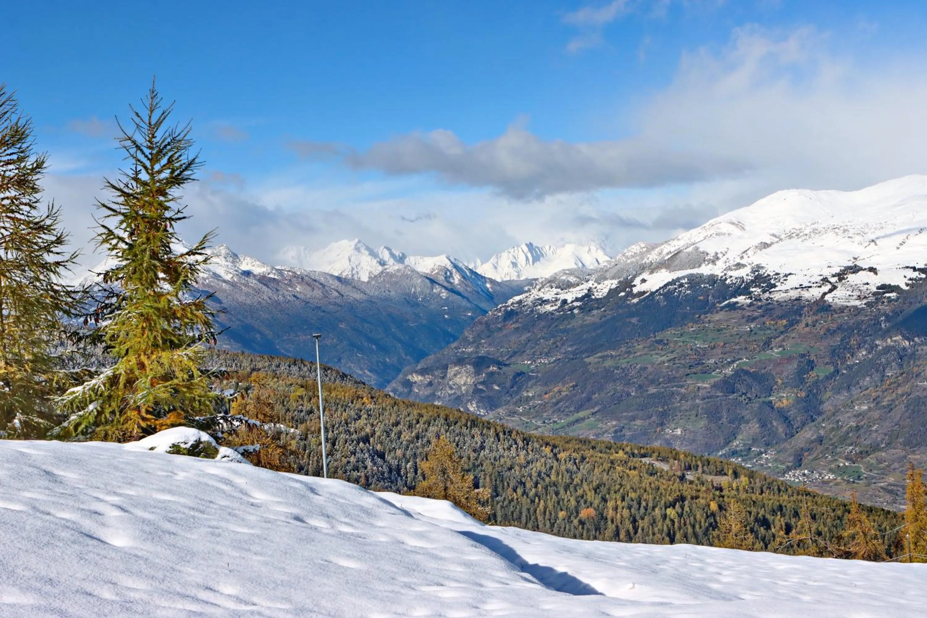 Mountain view in Hotel Chacaril