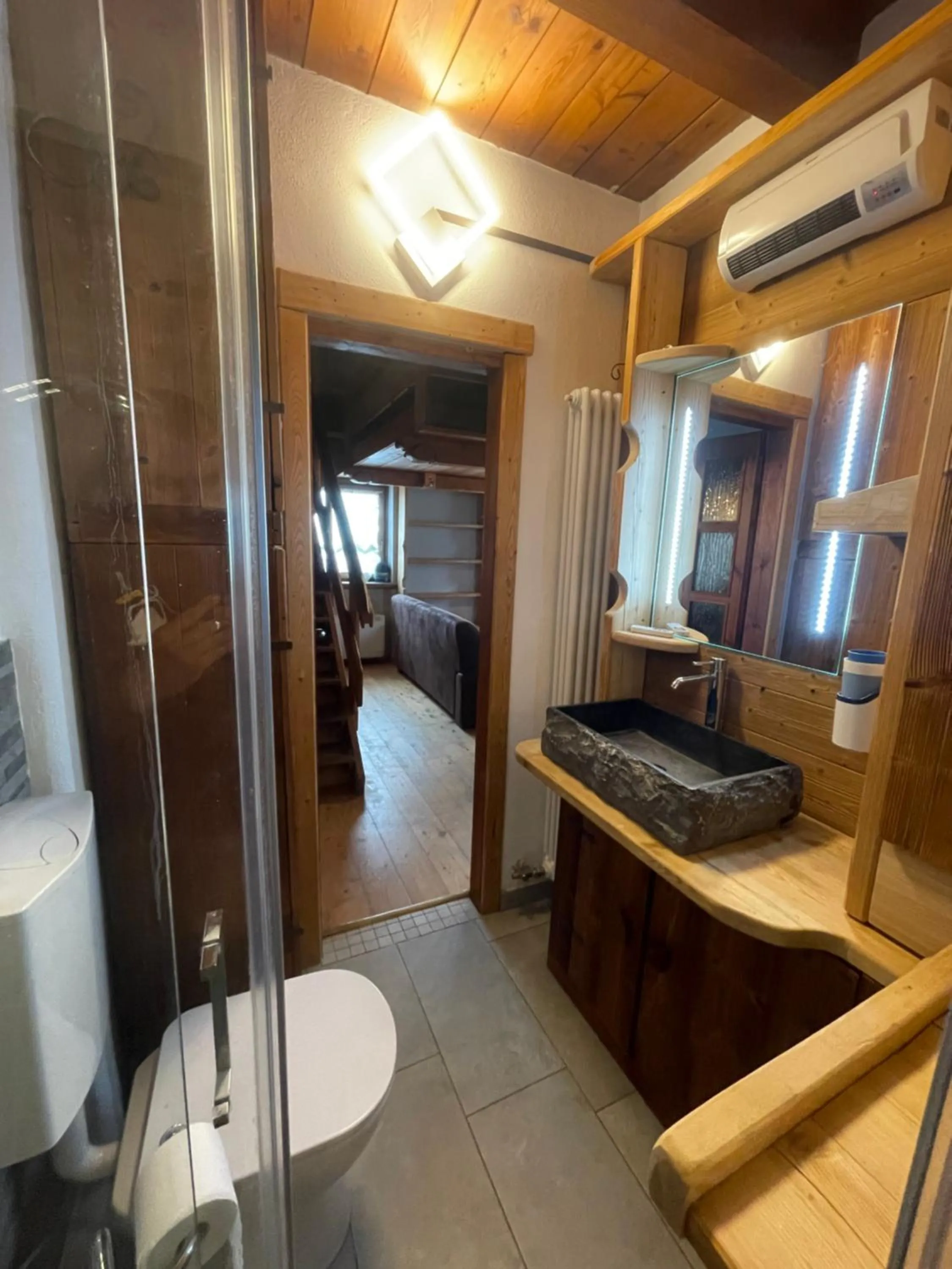 Bathroom in Hotel Chacaril