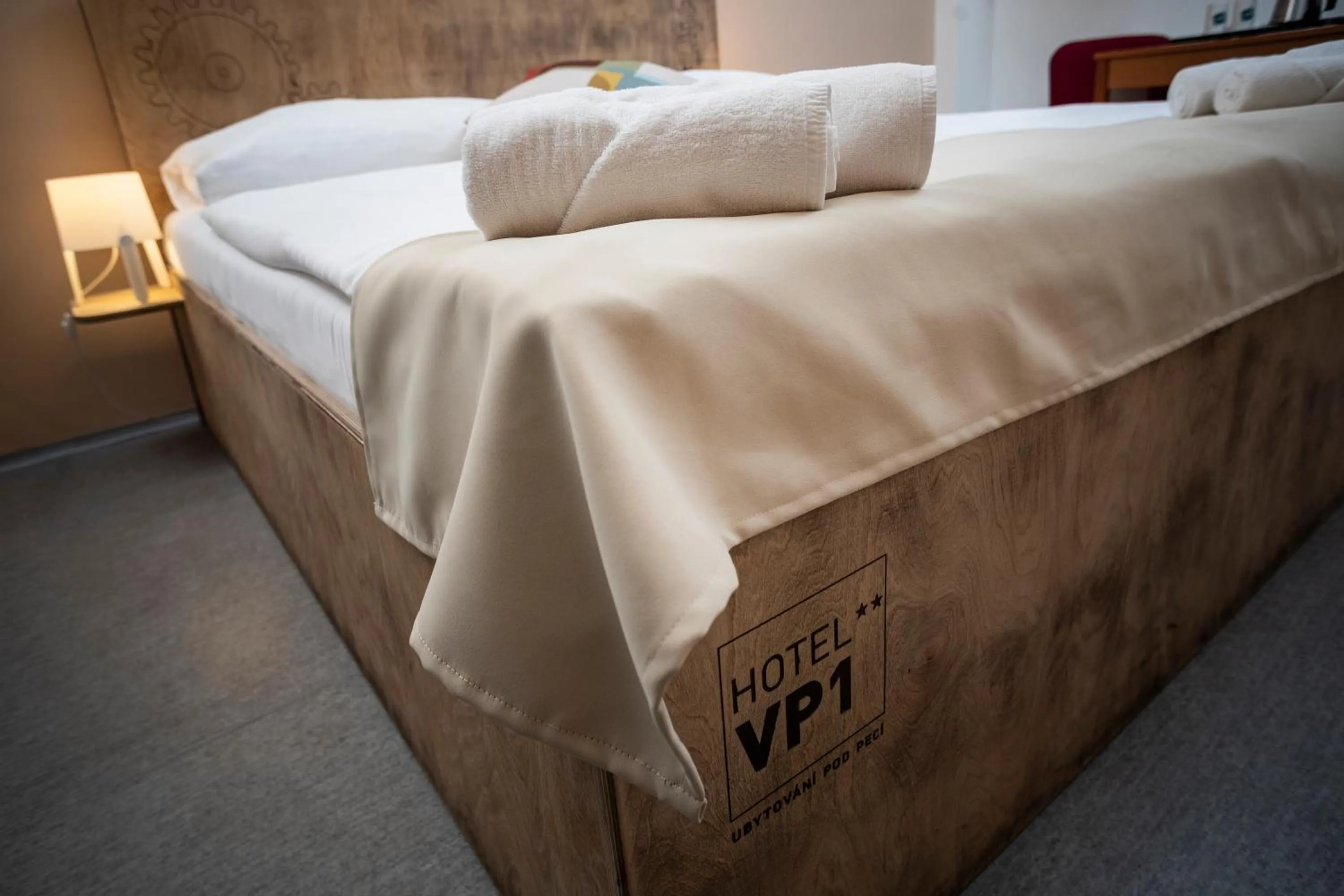 Bed in Hotel VP1