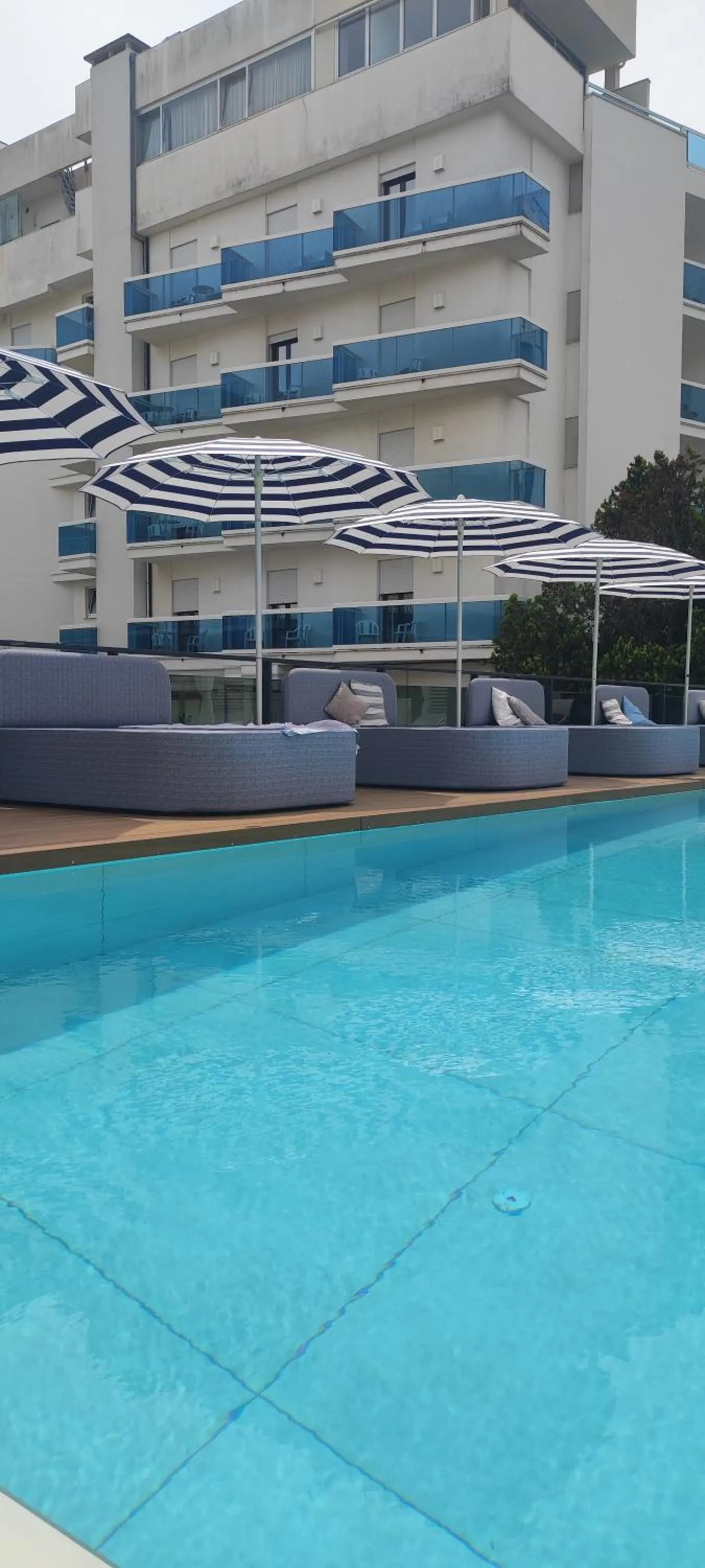 Swimming pool in Hotel Atlantico