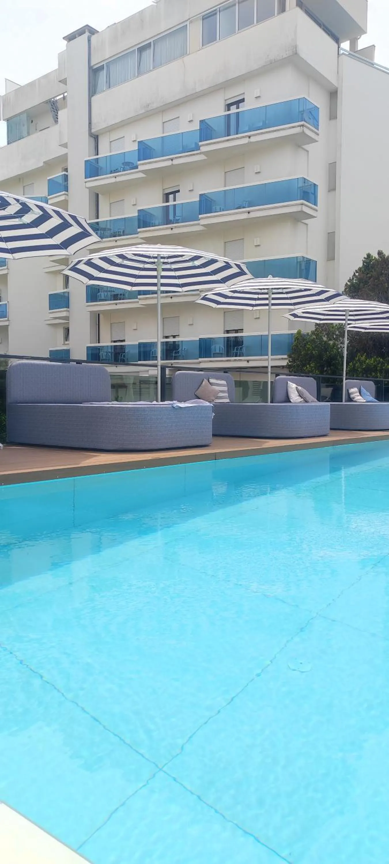 Swimming pool in Hotel Atlantico