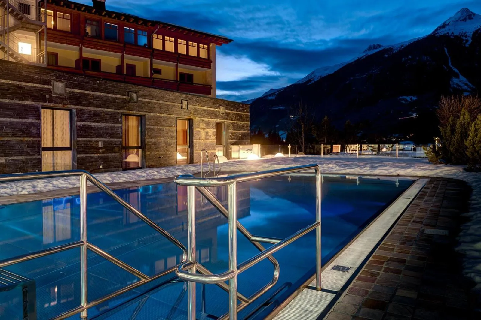 Swimming pool in Hotel Jesacherhof 4s