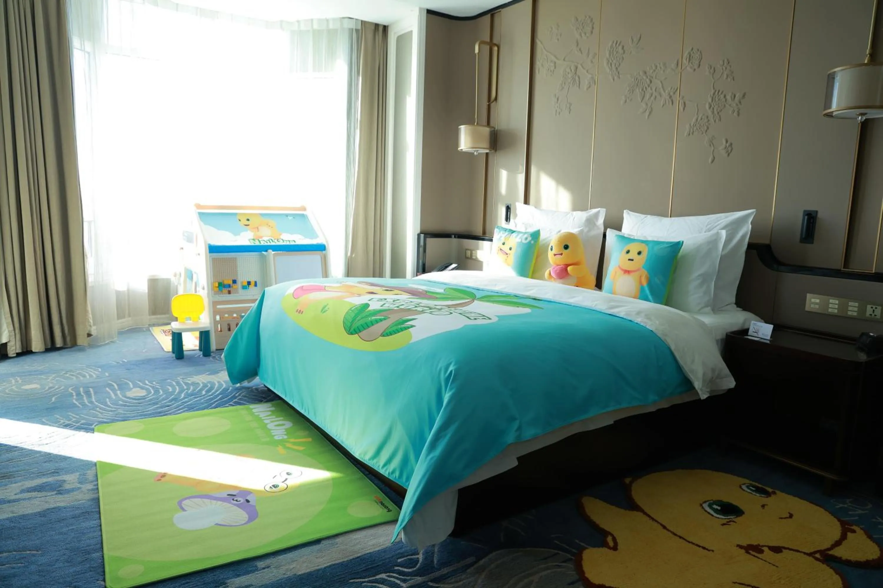 Photo of the whole room, Bed in Wyndham Qingdao