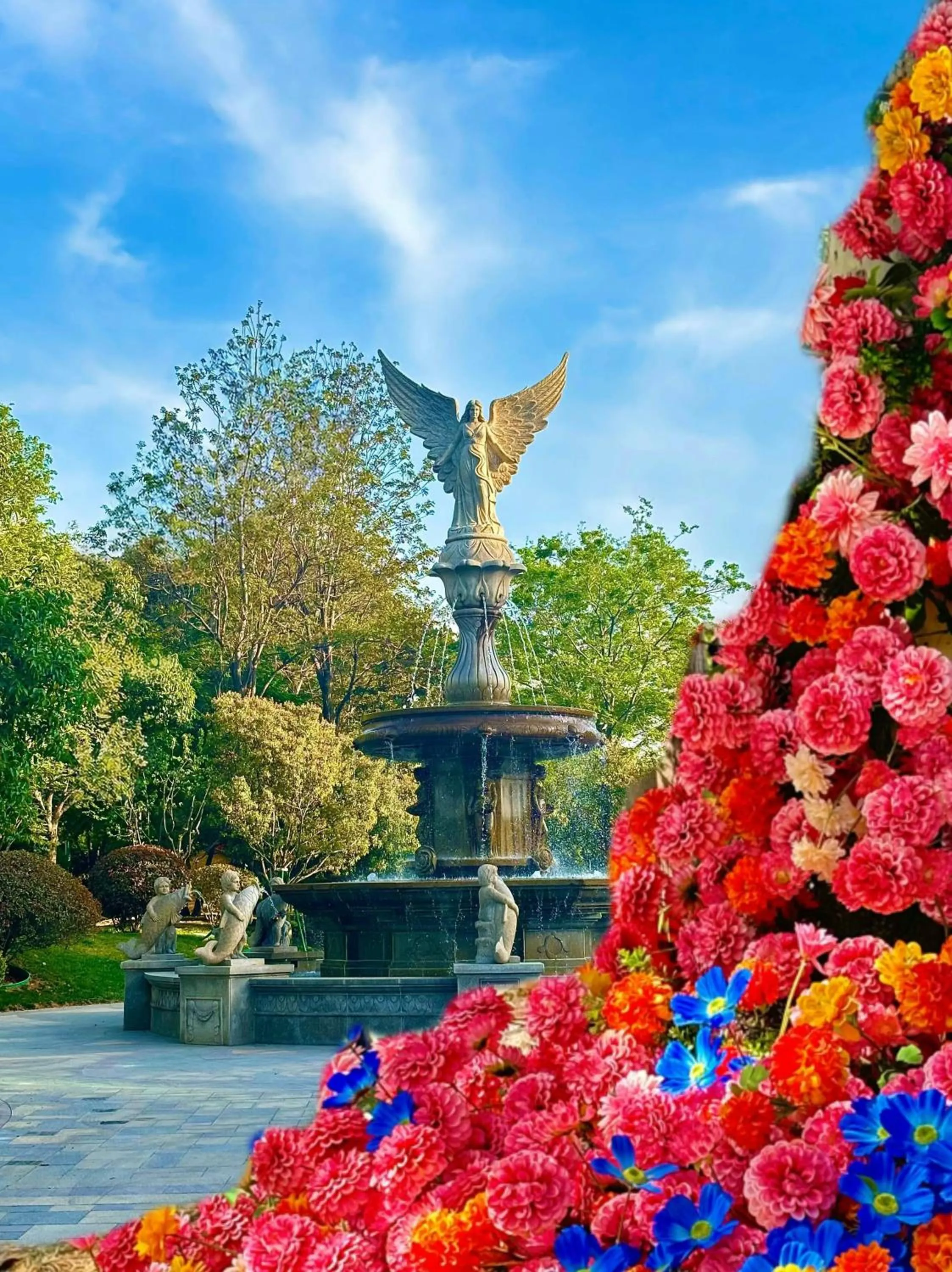 Garden in Wyndham Qingdao l Free Fixed-Time Shuttle Service Between Hotel and Airport & North Railway Station l Outdoor Children's Amusement Park l 1-Hour Play Snooker or Table Tennis