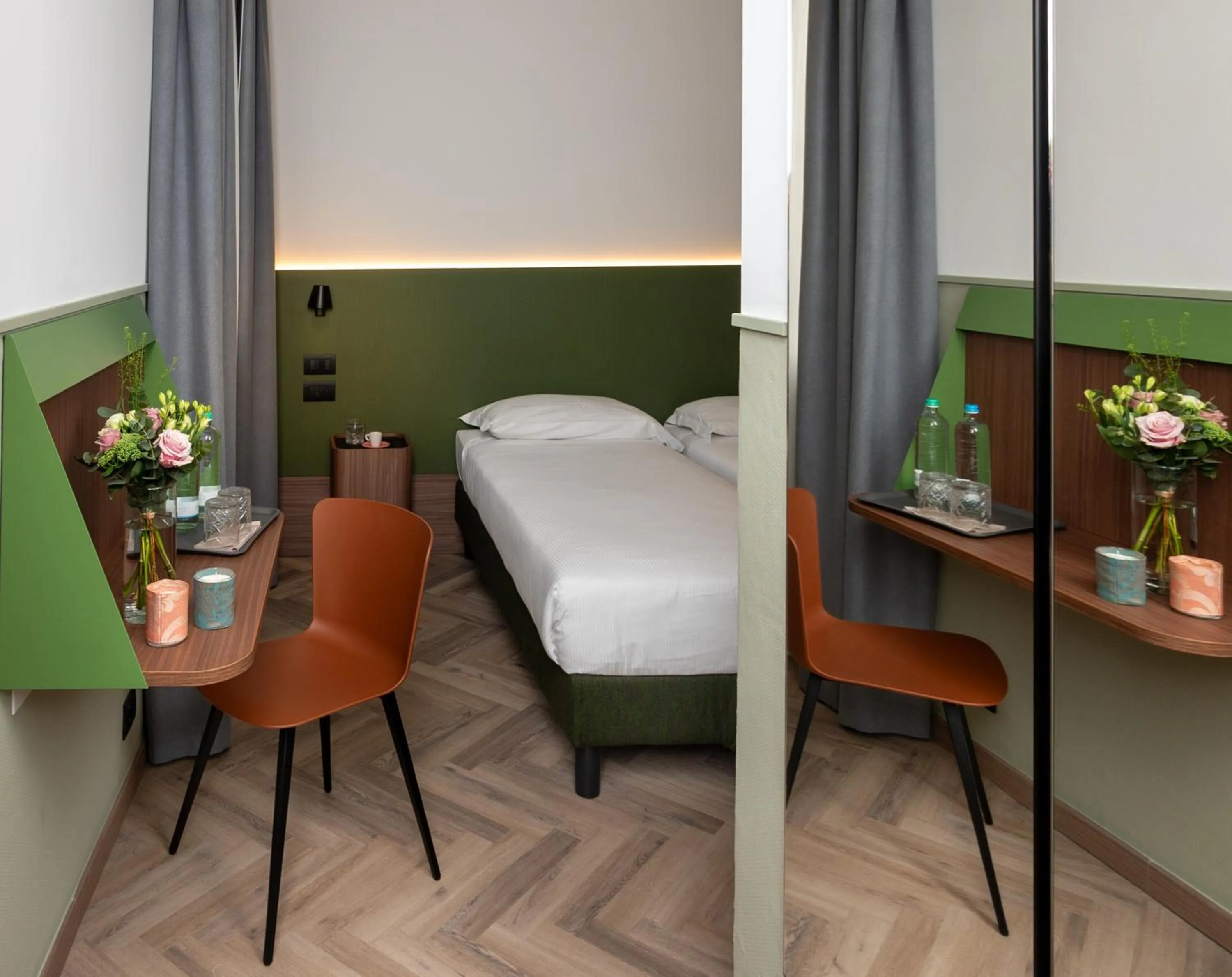 Bed in Hotel Casa Del Pellegrino