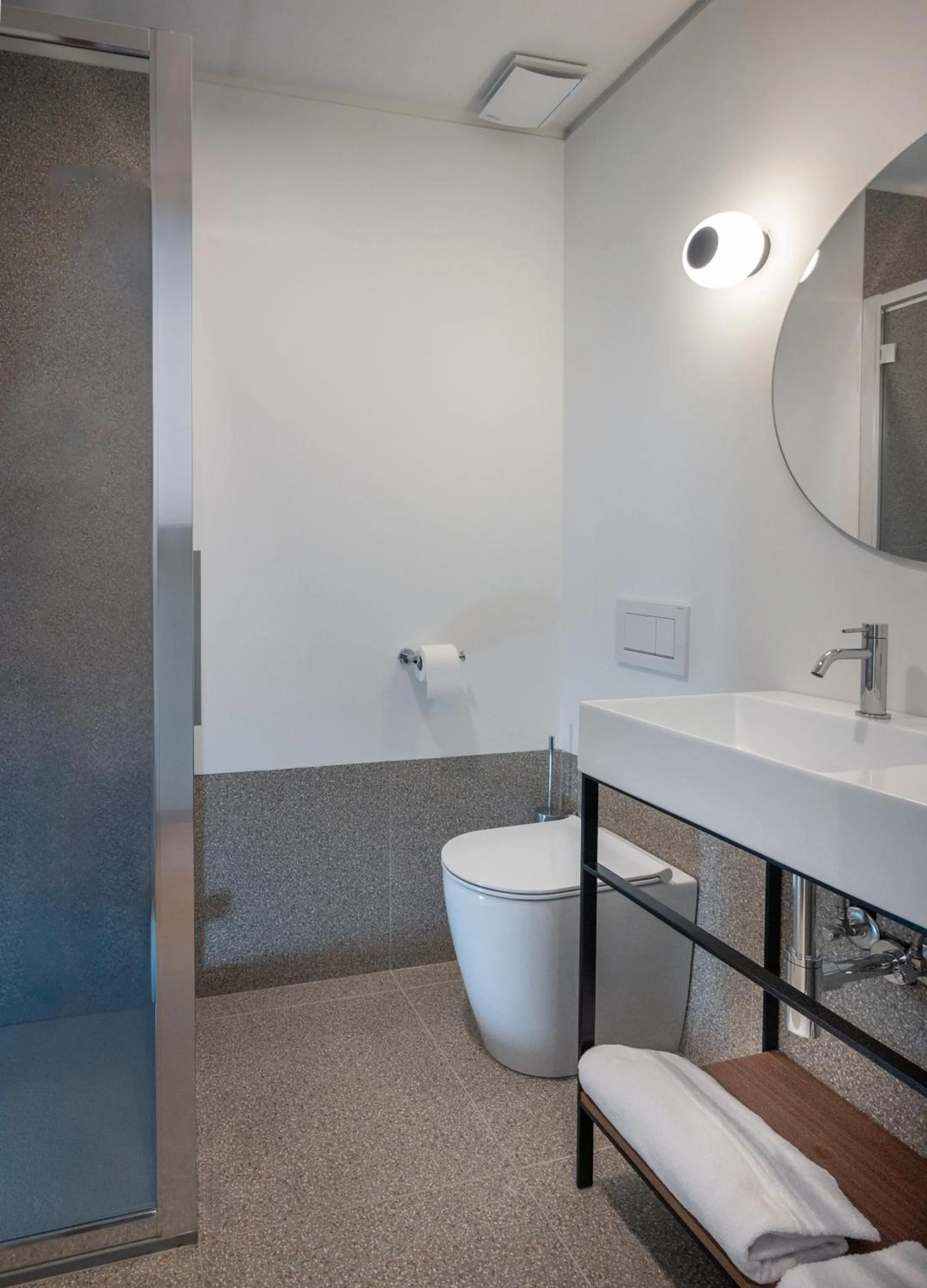 Toilet in Hotel Casa Del Pellegrino