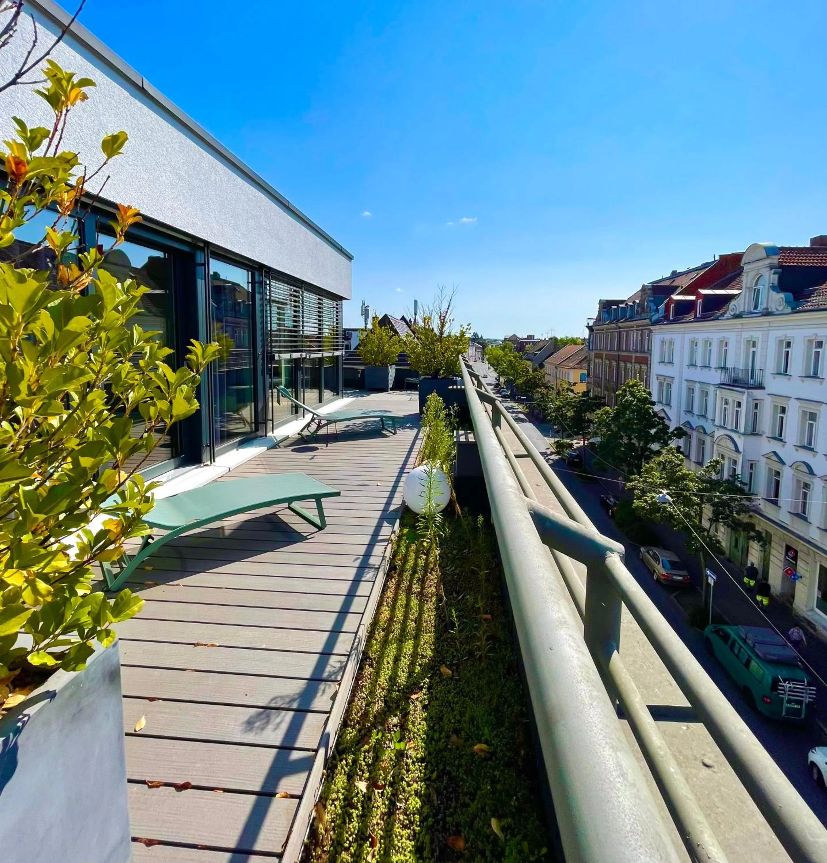 Balcony/Terrace in zeitwohnhaus SUITE-HOTEL & SERVICED APARTMENTS