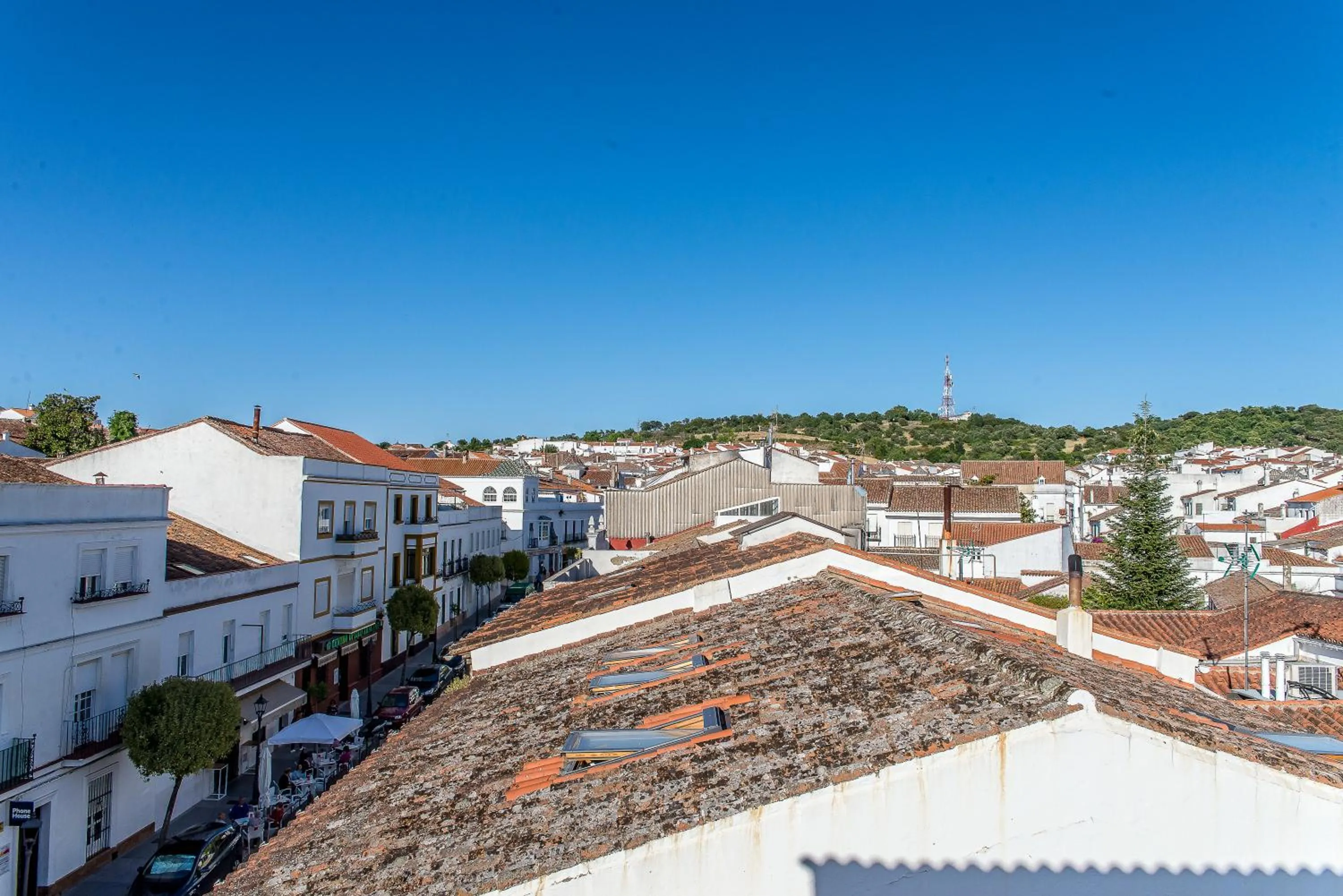 City view in Hotel Sierra de Aracena