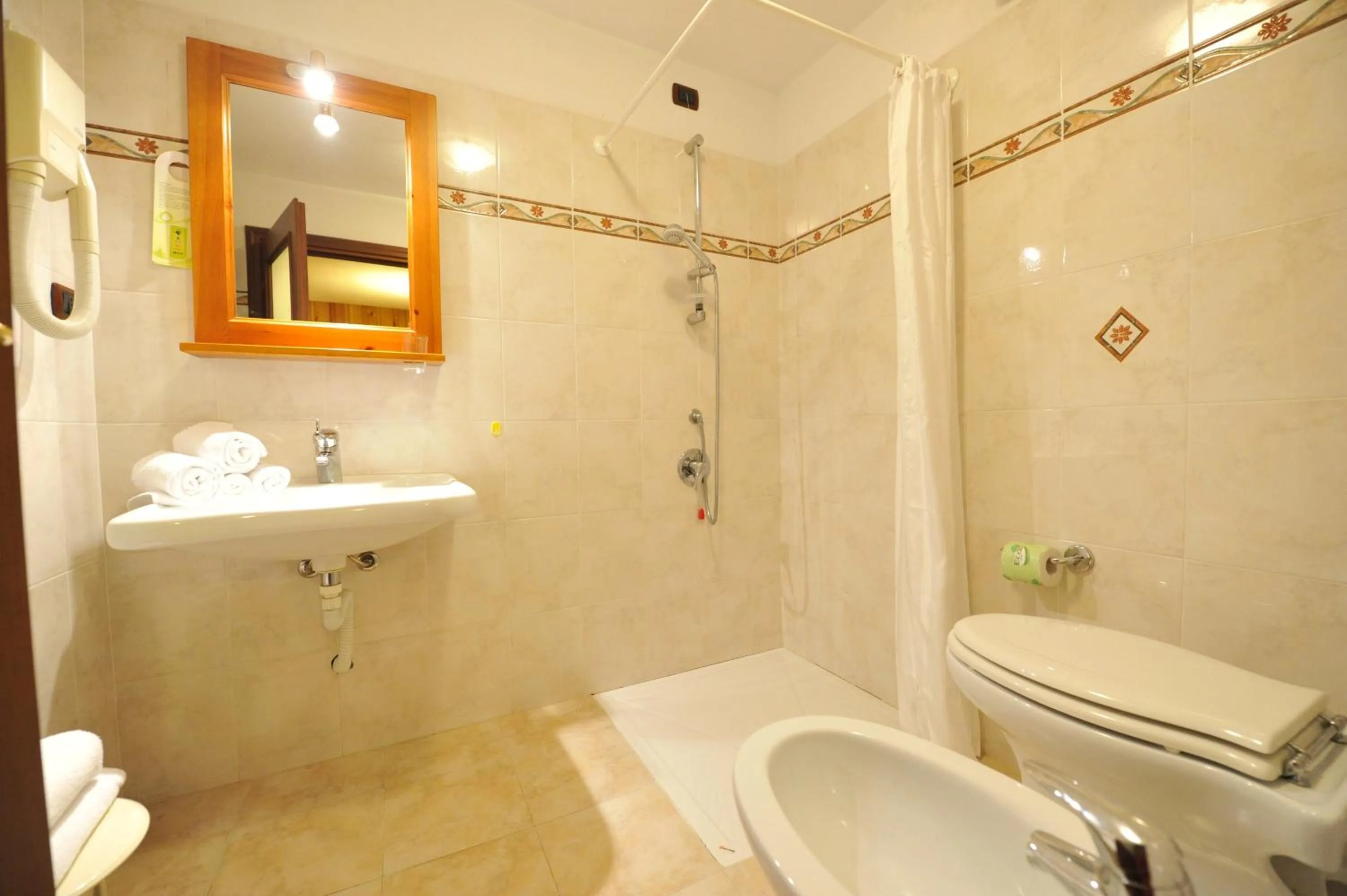 Toilet in Family Apartments Le Chalet