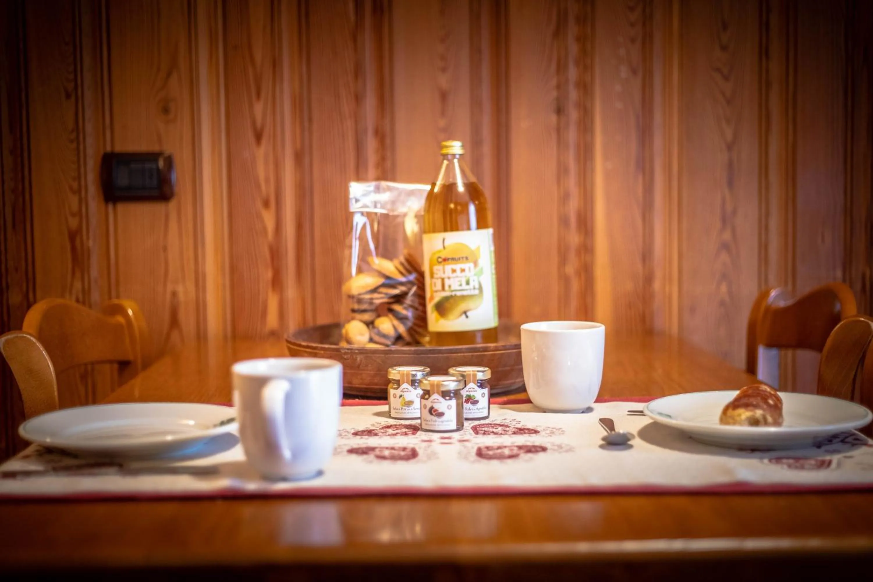 kitchen in Family Apartments Le Chalet