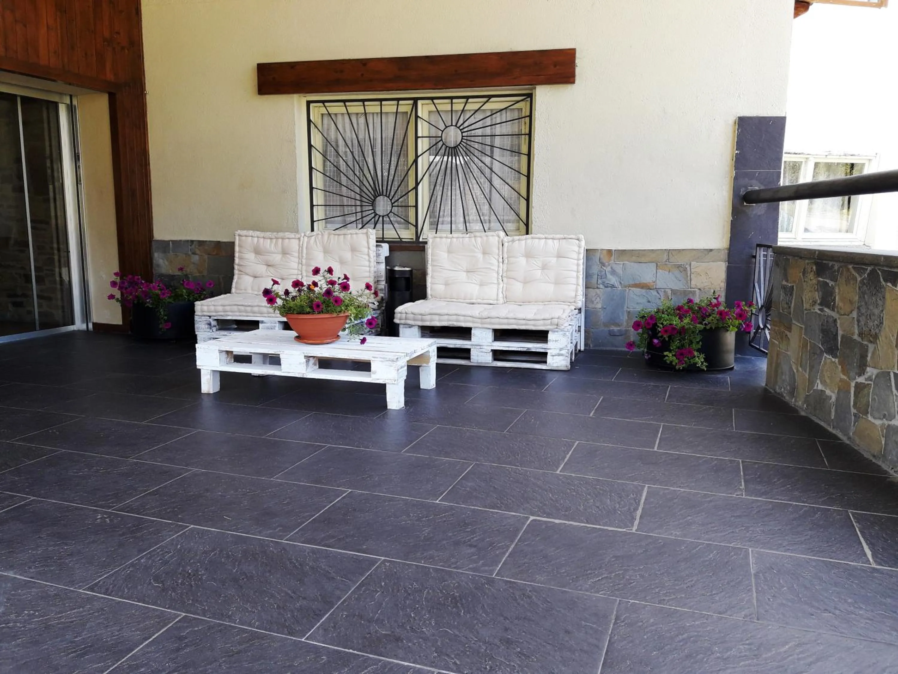 Off site in Hotel Or Blanc