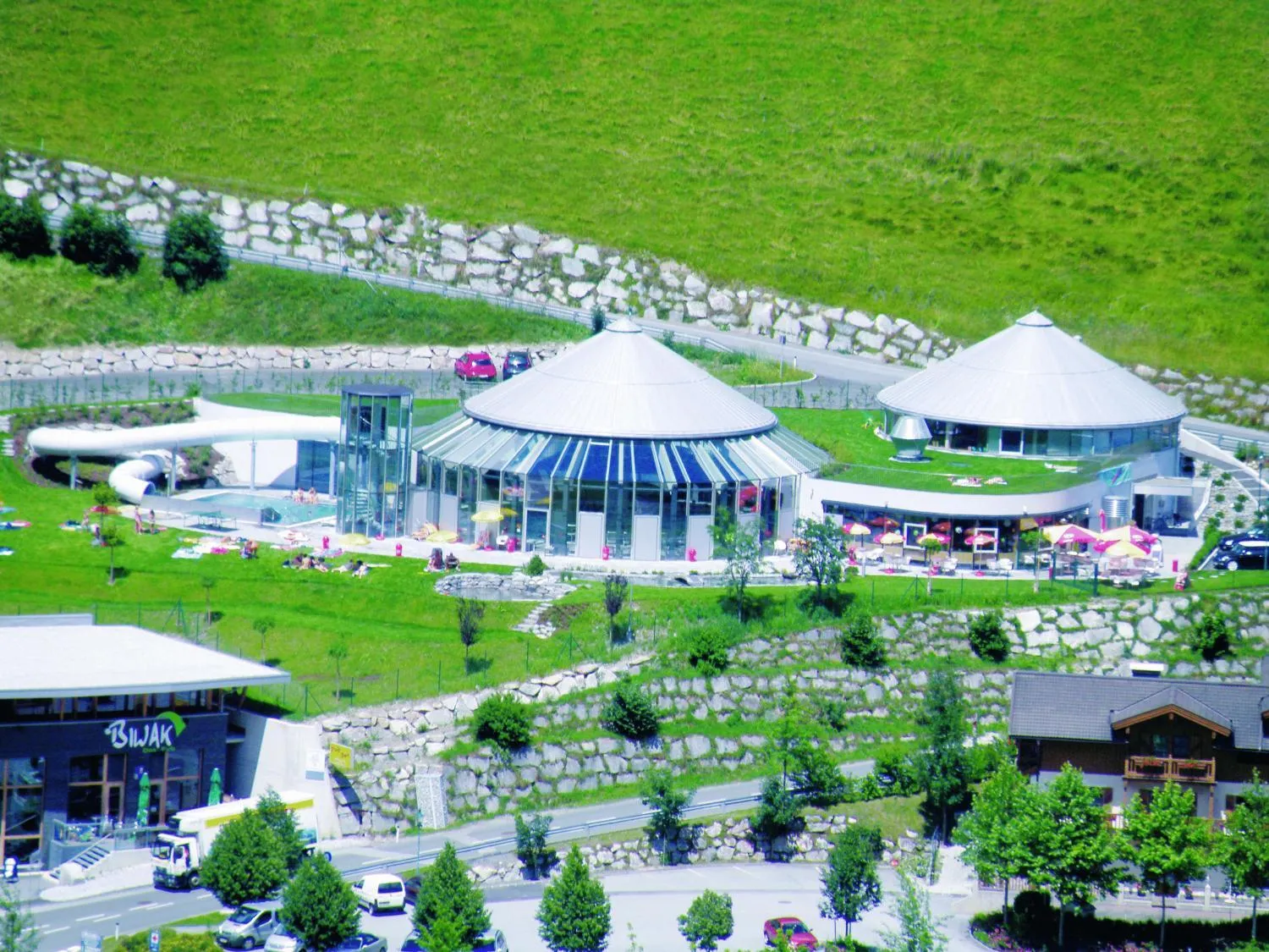 Area and facilities in Aparthotel Garni Schranz