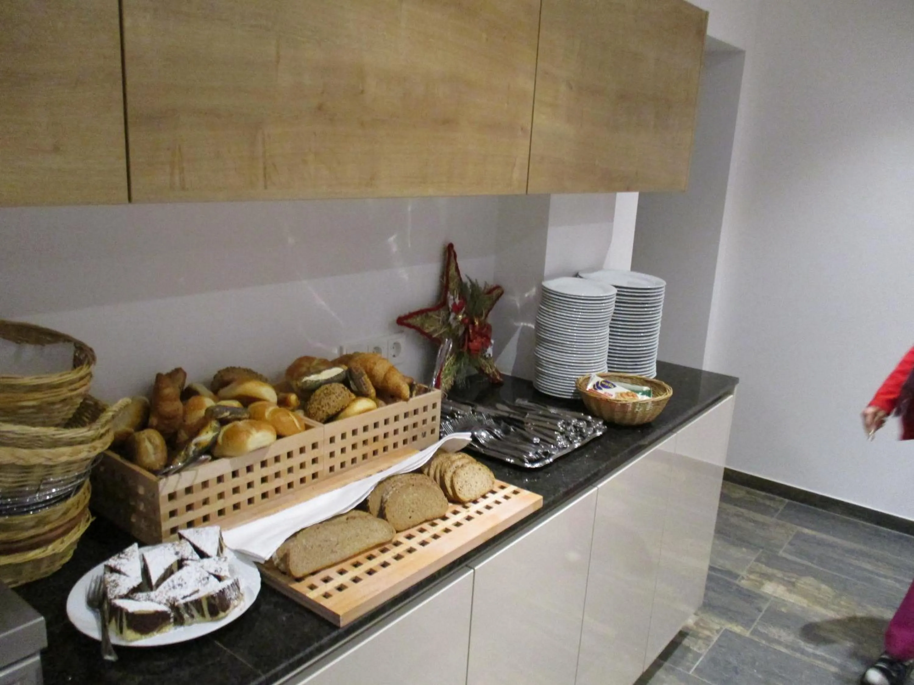 Breakfast in Aparthotel Garni Schranz