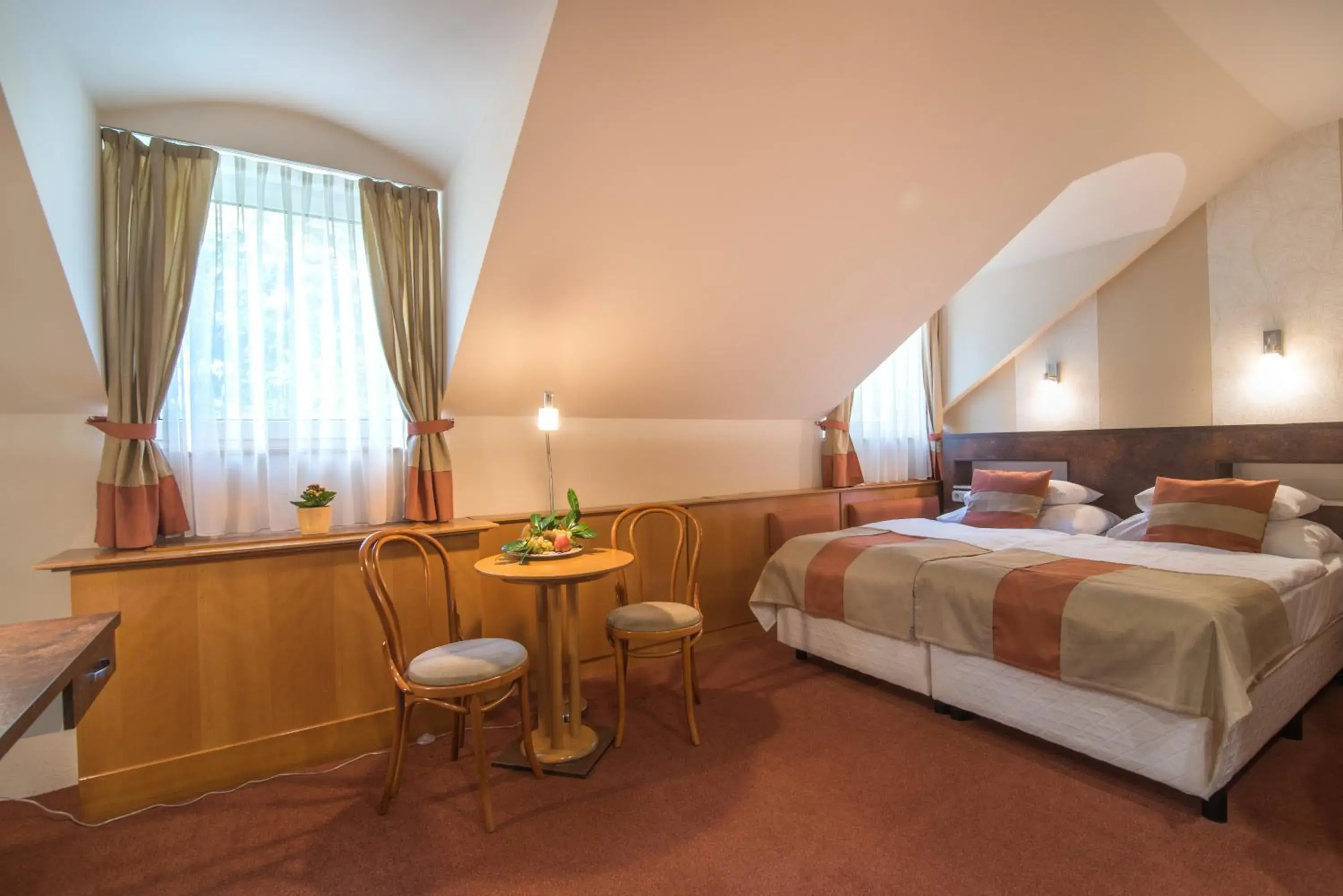 Economy Double Room - single occupancy - Attic in Hotel Spa Hévíz Economy Double Room - single occupancy - Attic in Hotel Spa Hévíz