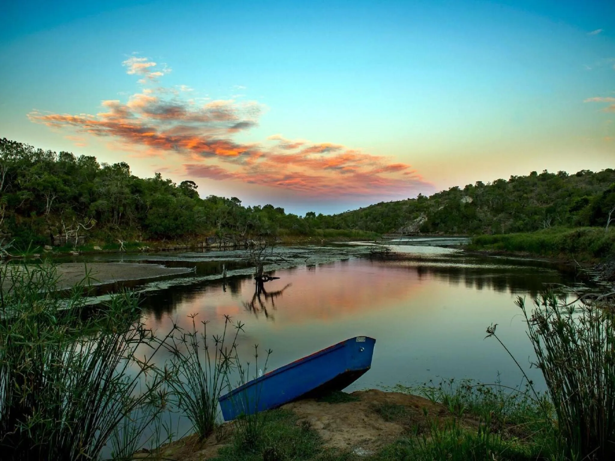 Lake view in Burlington Bush Cottages by The Oyster Collection