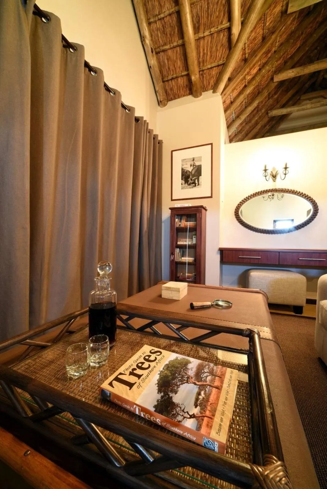 Living room in Burlington Bush Cottages by The Oyster Collection