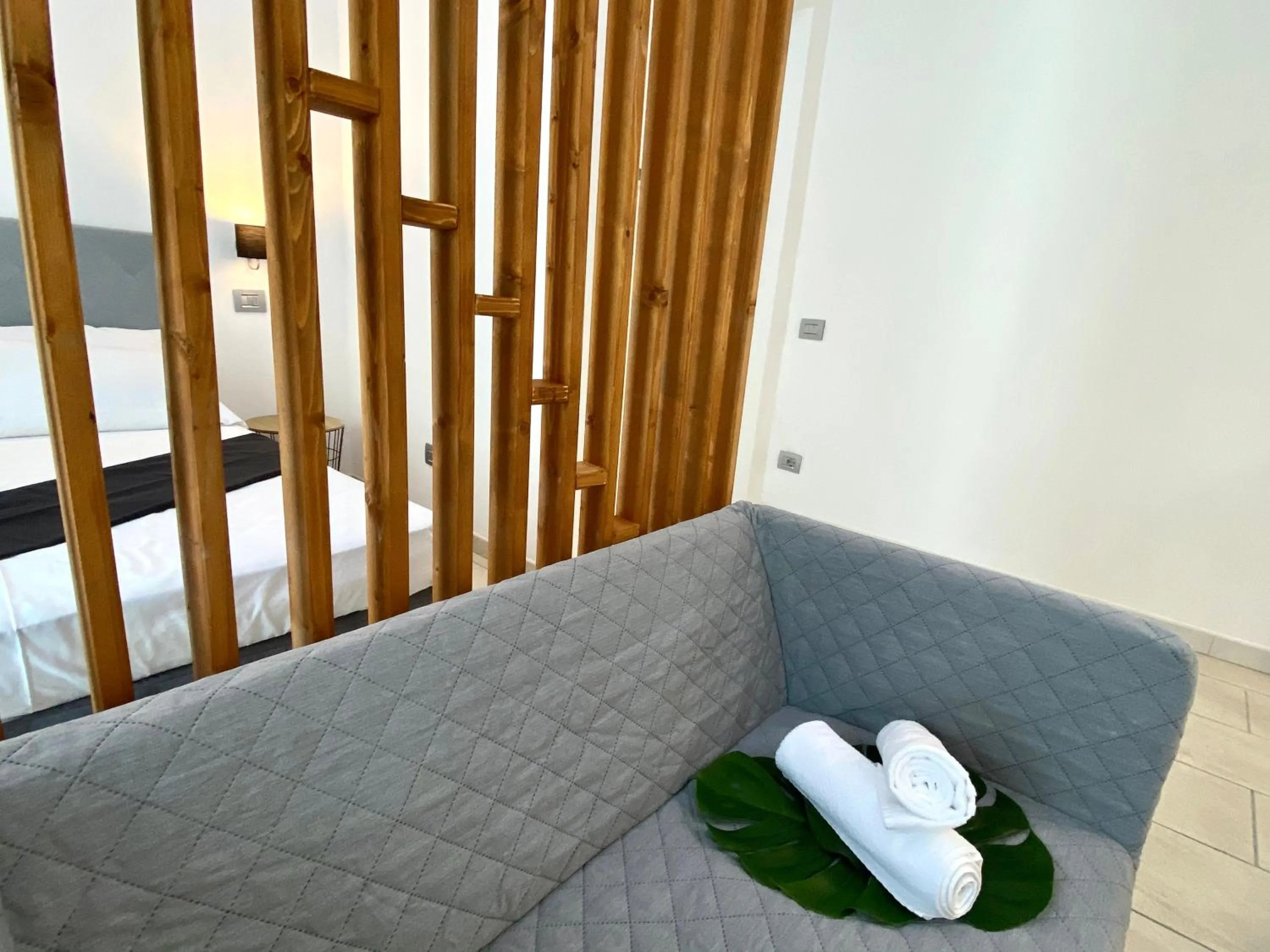 Living room in Le Village Sarzana