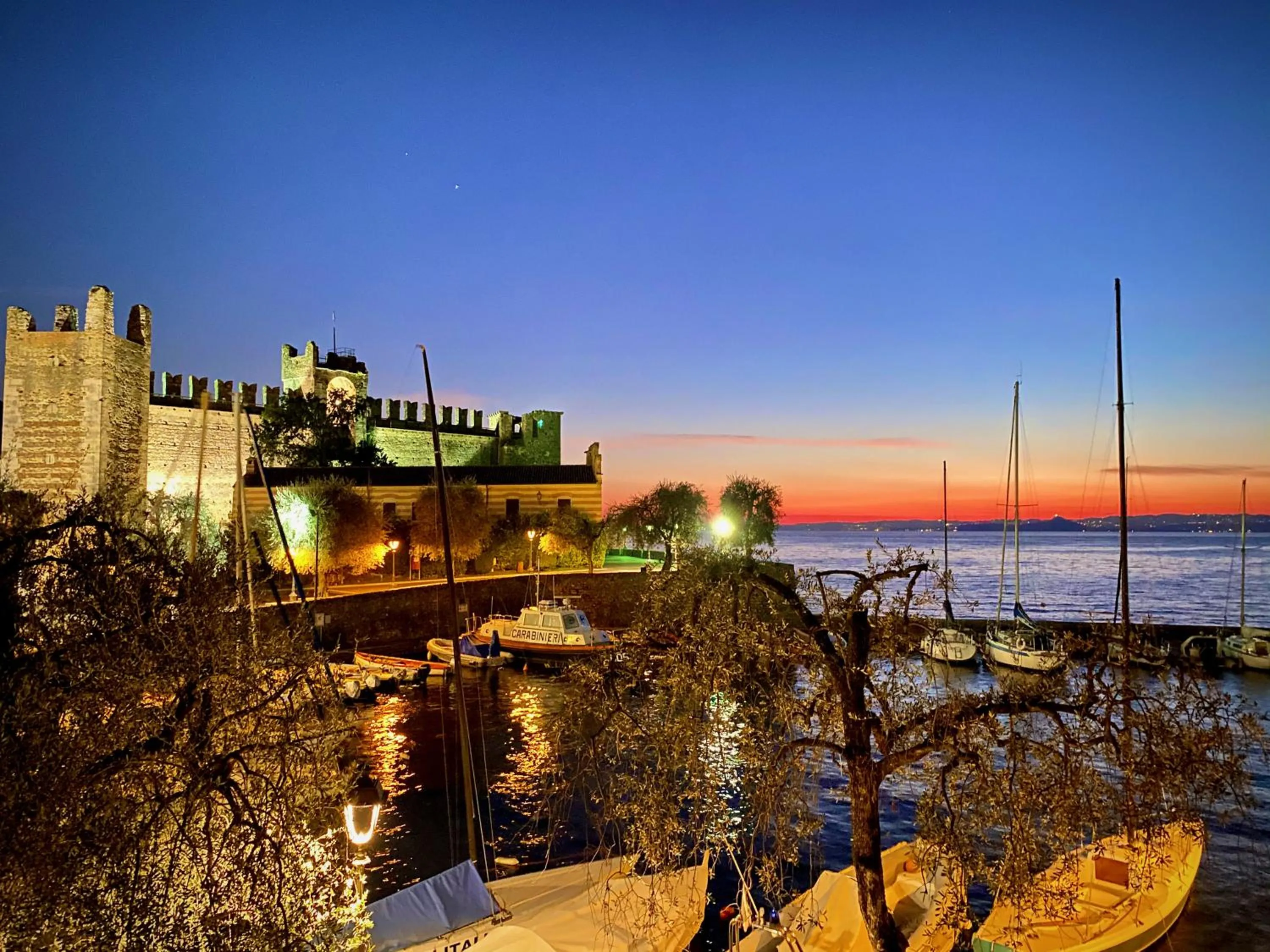 Sunset in Albergo Gardesana