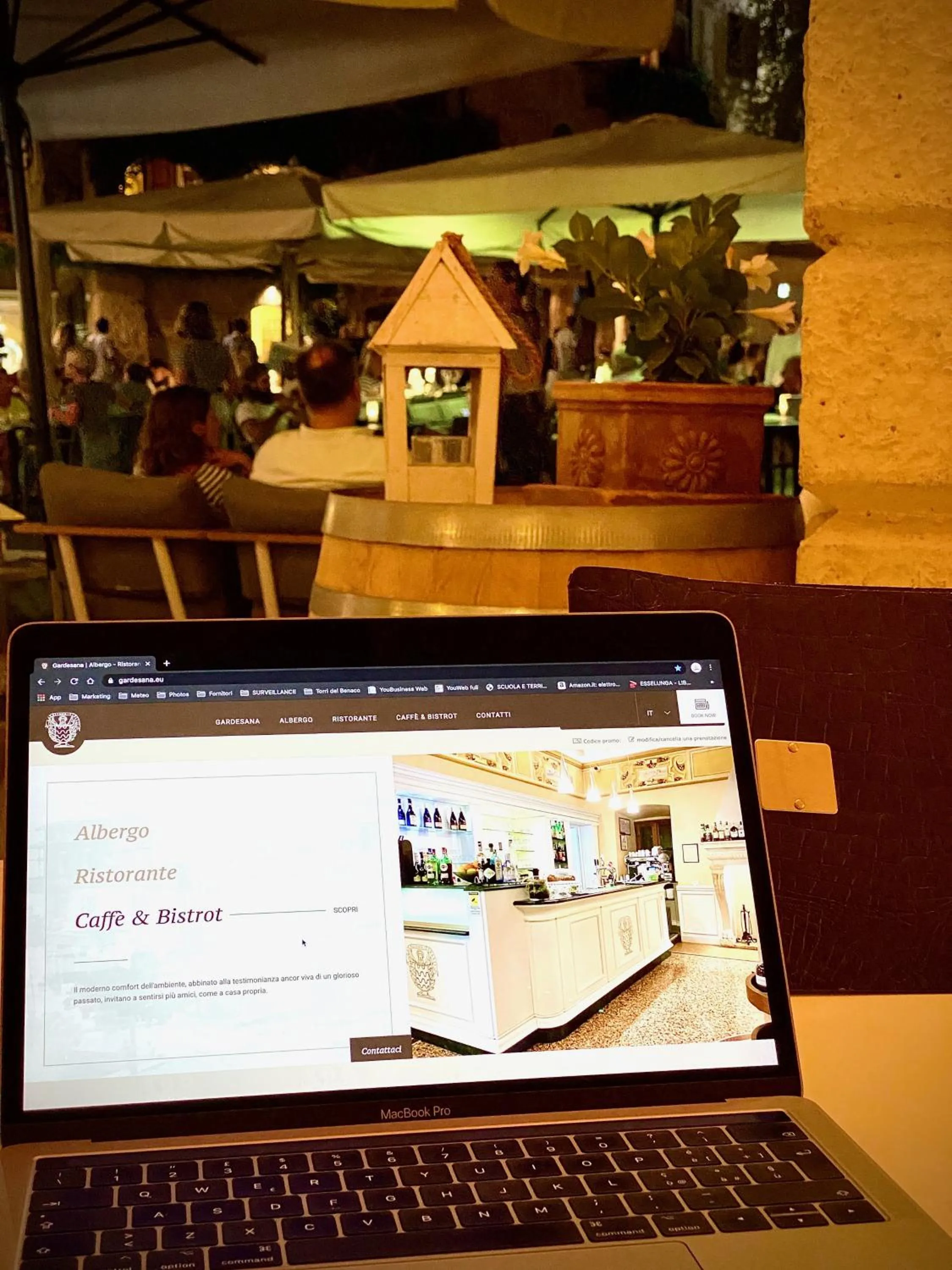 Area and facilities in Albergo Gardesana