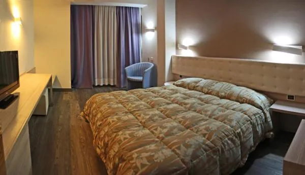 Bed in Hotel Norden Palace