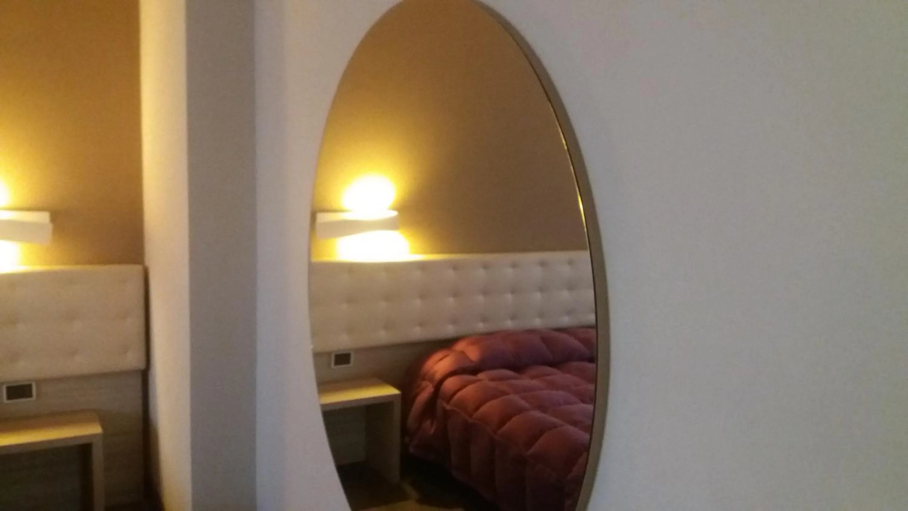 Bed in Hotel Norden Palace