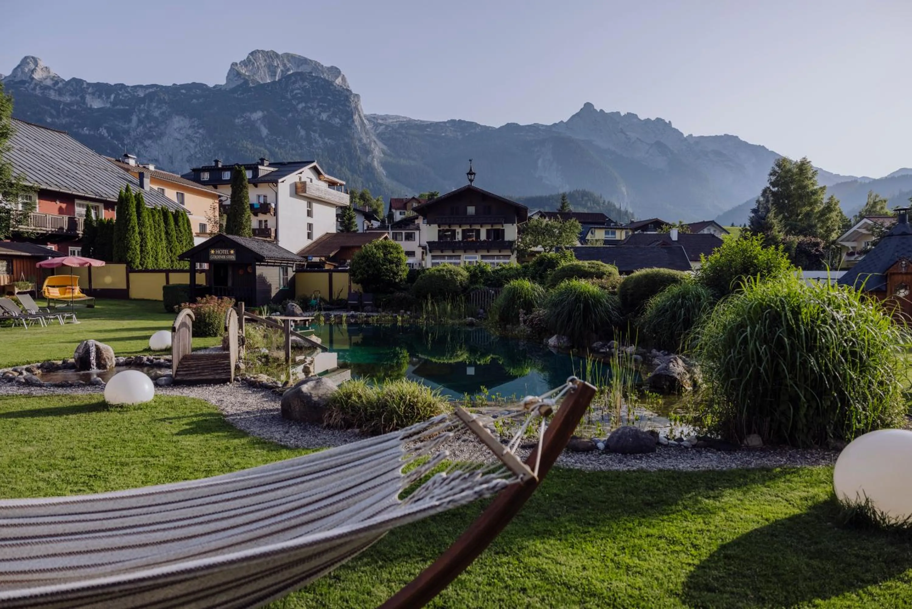 Swimming pool in Hotel Goldener Stern