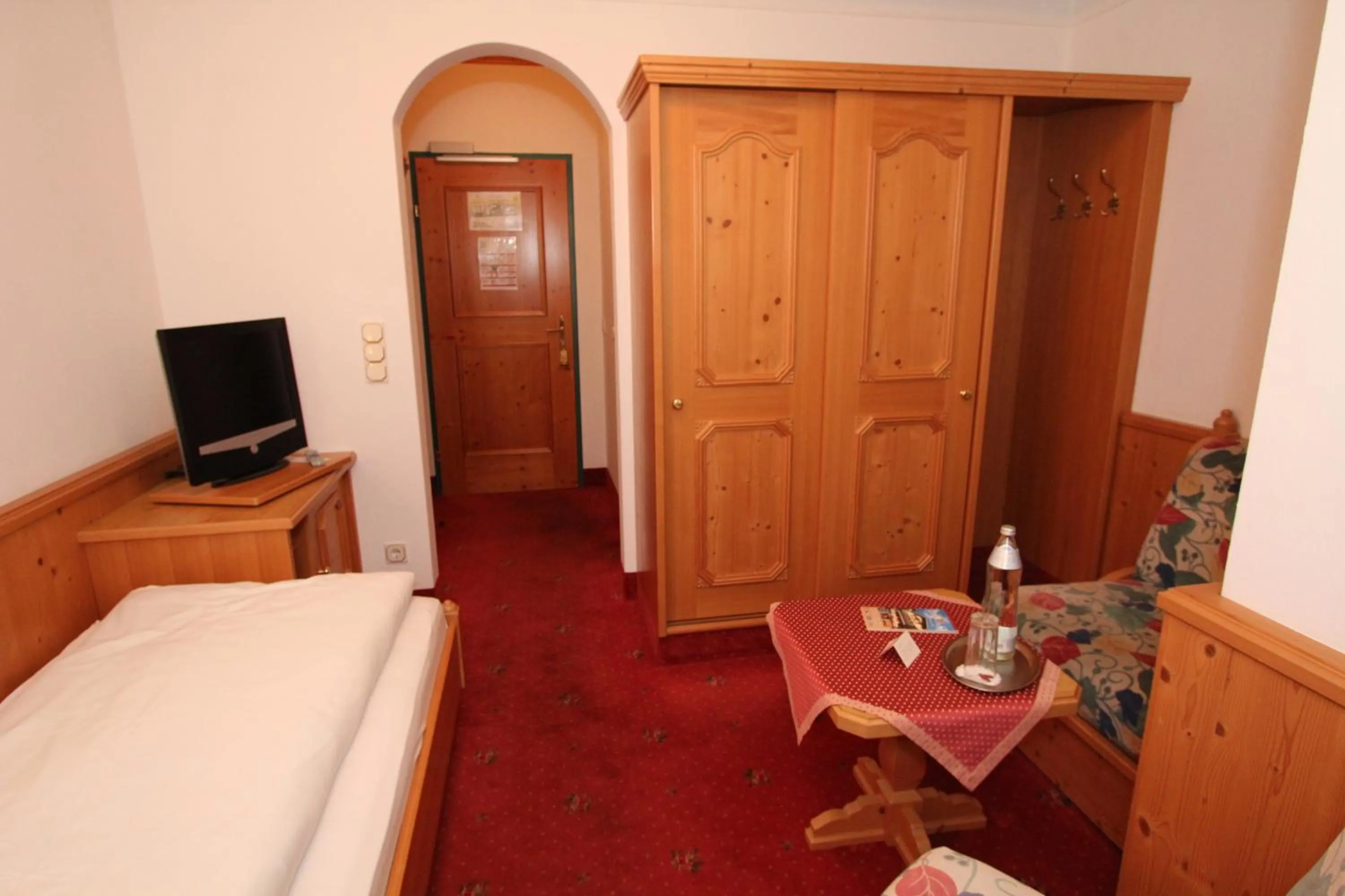 Photo of the whole room, Bed in Hotel Goldener Stern