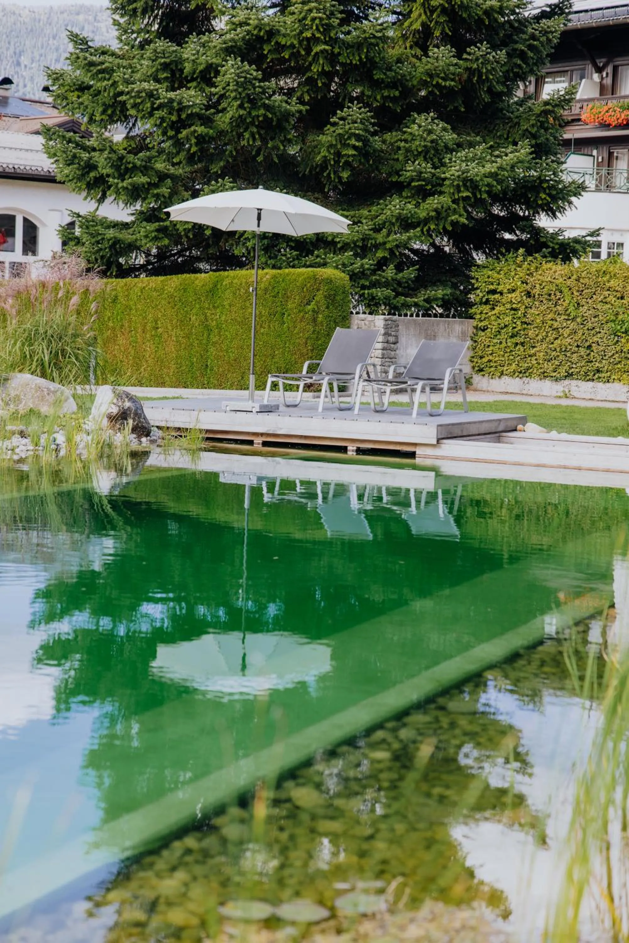 Swimming pool in Hotel Goldener Stern