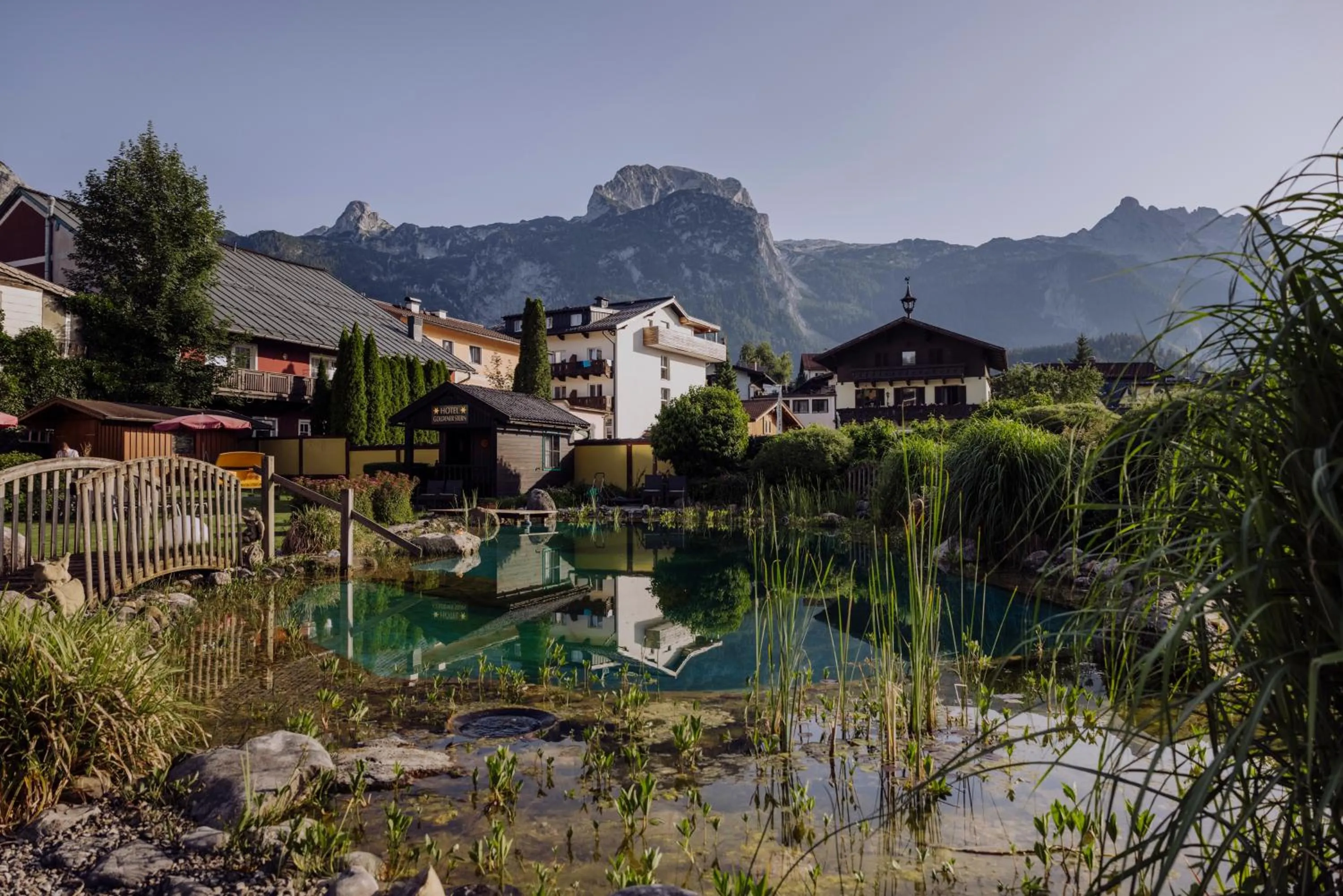 Swimming pool in Hotel Goldener Stern