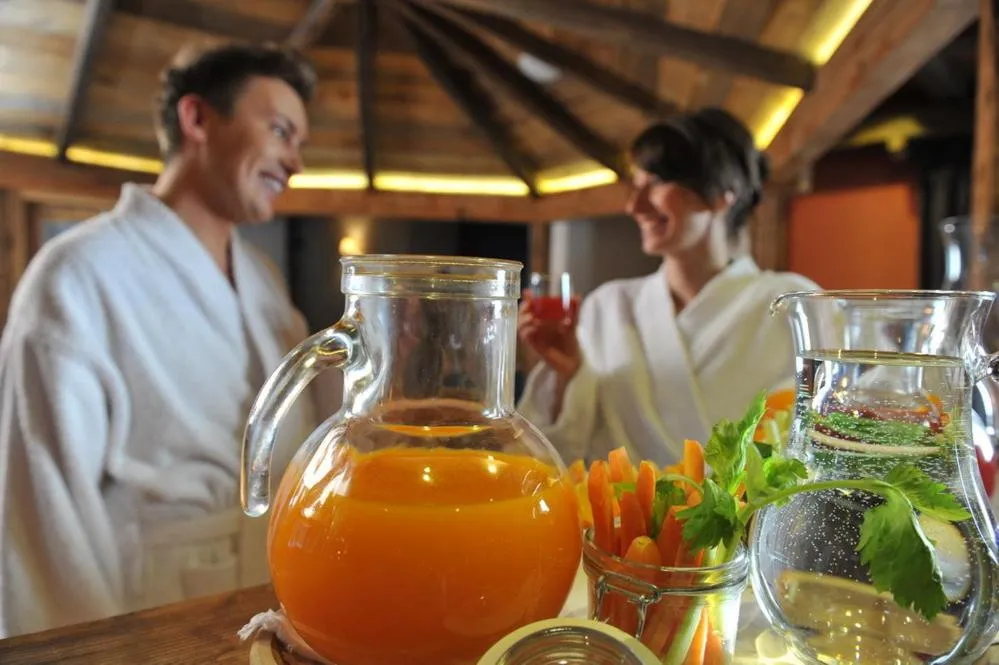 Guests in La Madonnina Del Gran Paradiso Wellness Hotel