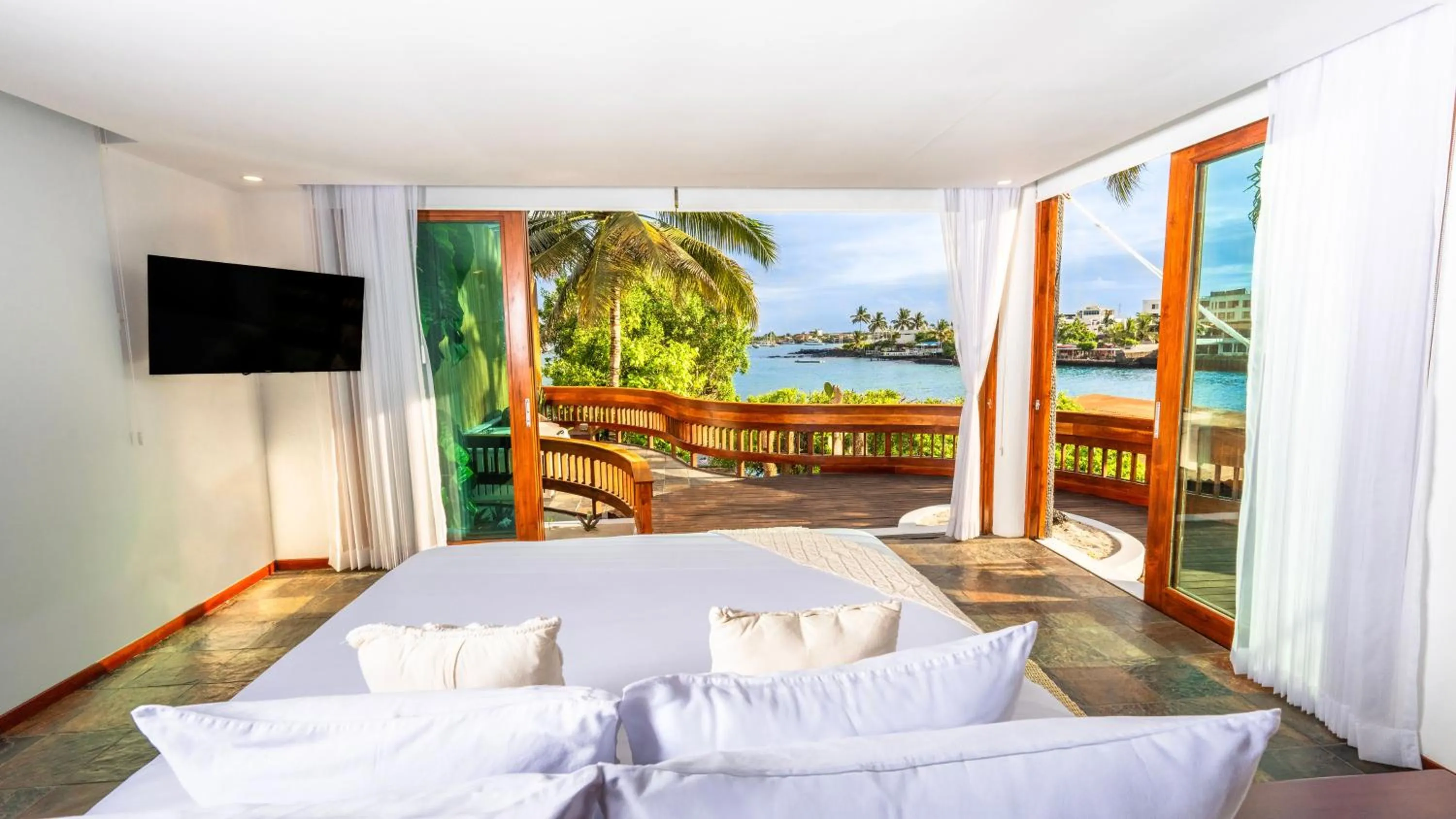 Bedroom, Bed in Hotel Villa Escalesia Galapagos