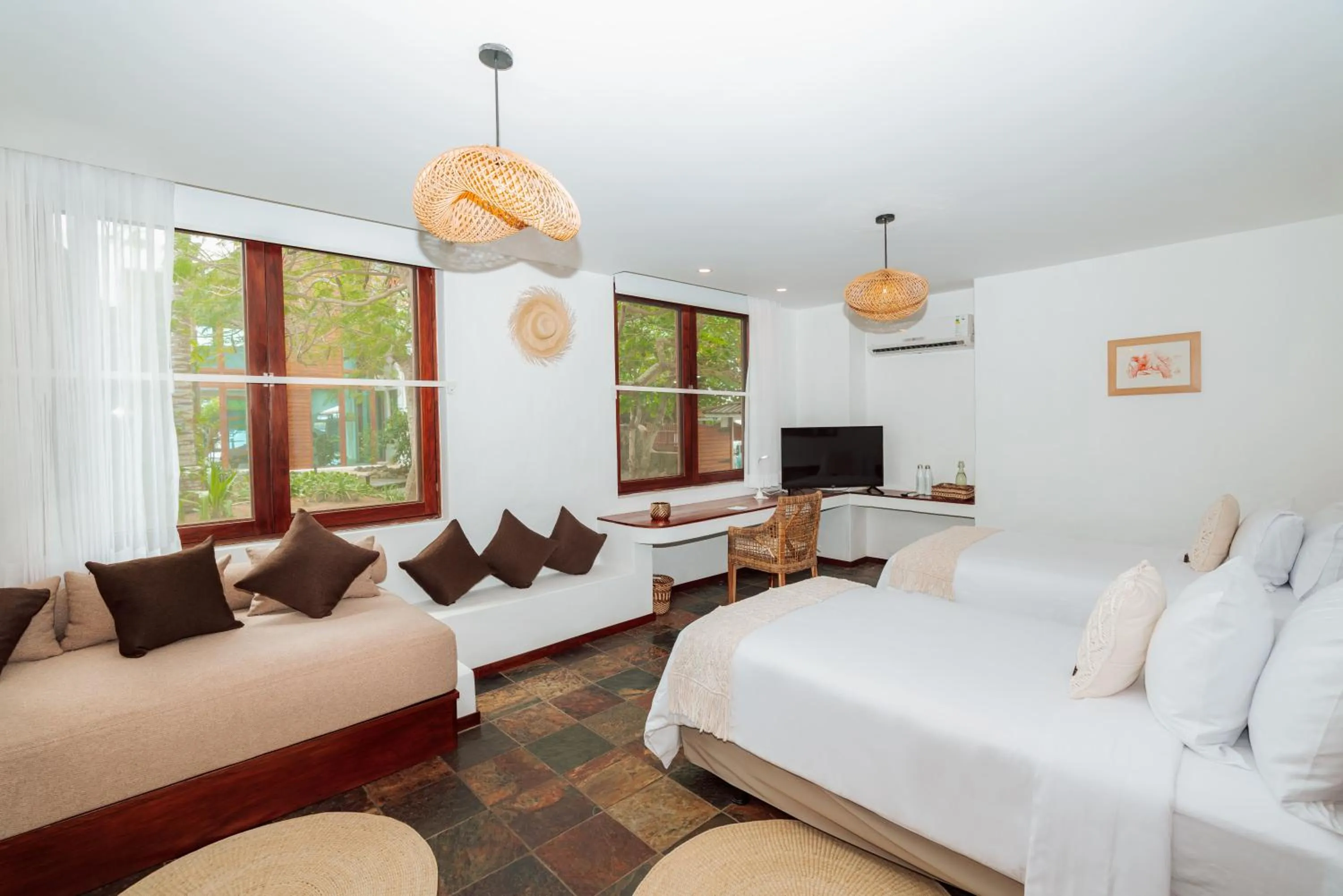 Bedroom, Bed in Hotel Villa Escalesia Galapagos