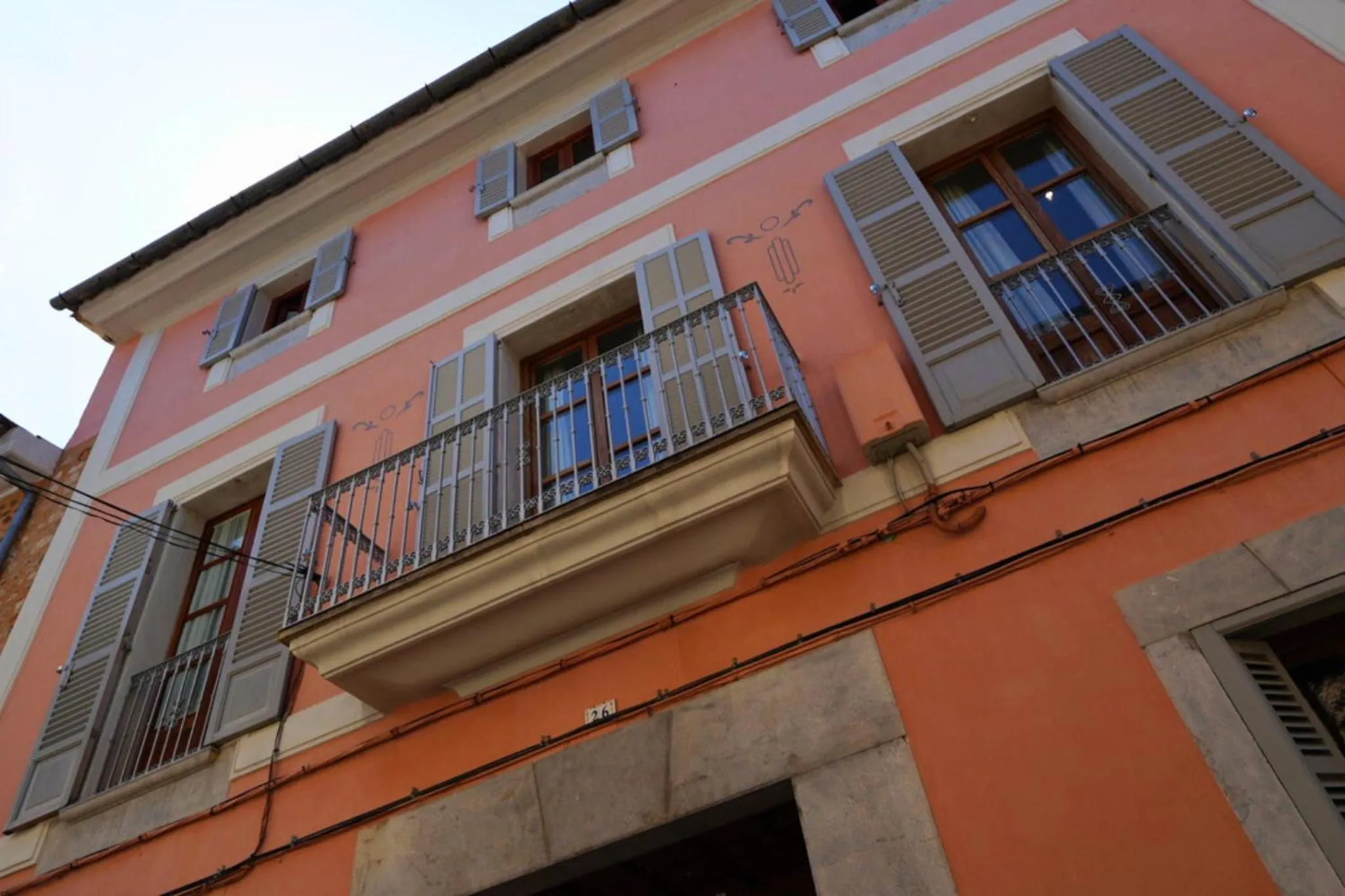 Facade/entrance in Hotel Can Abril
