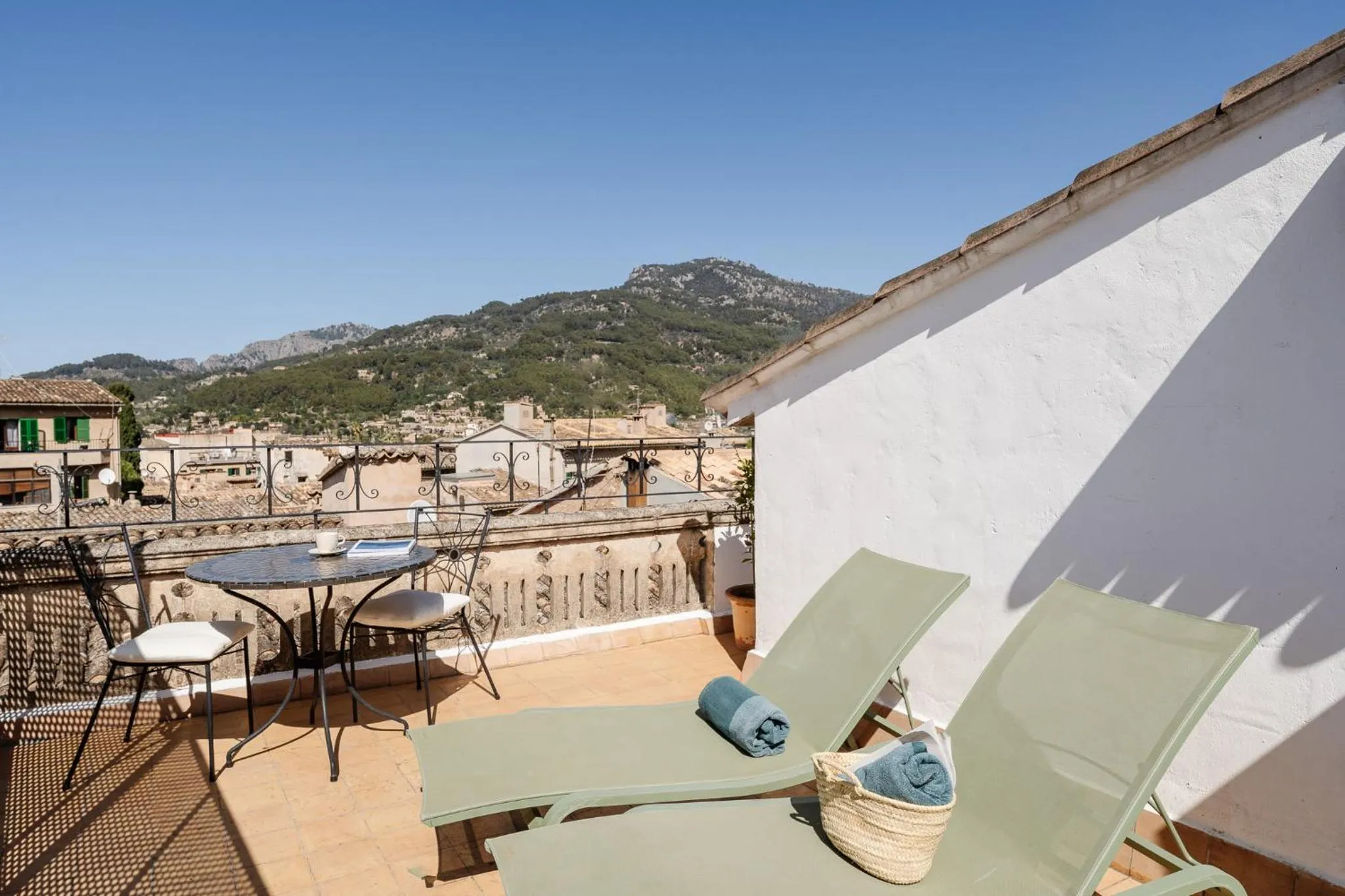 Mountain view in Hotel Can Abril