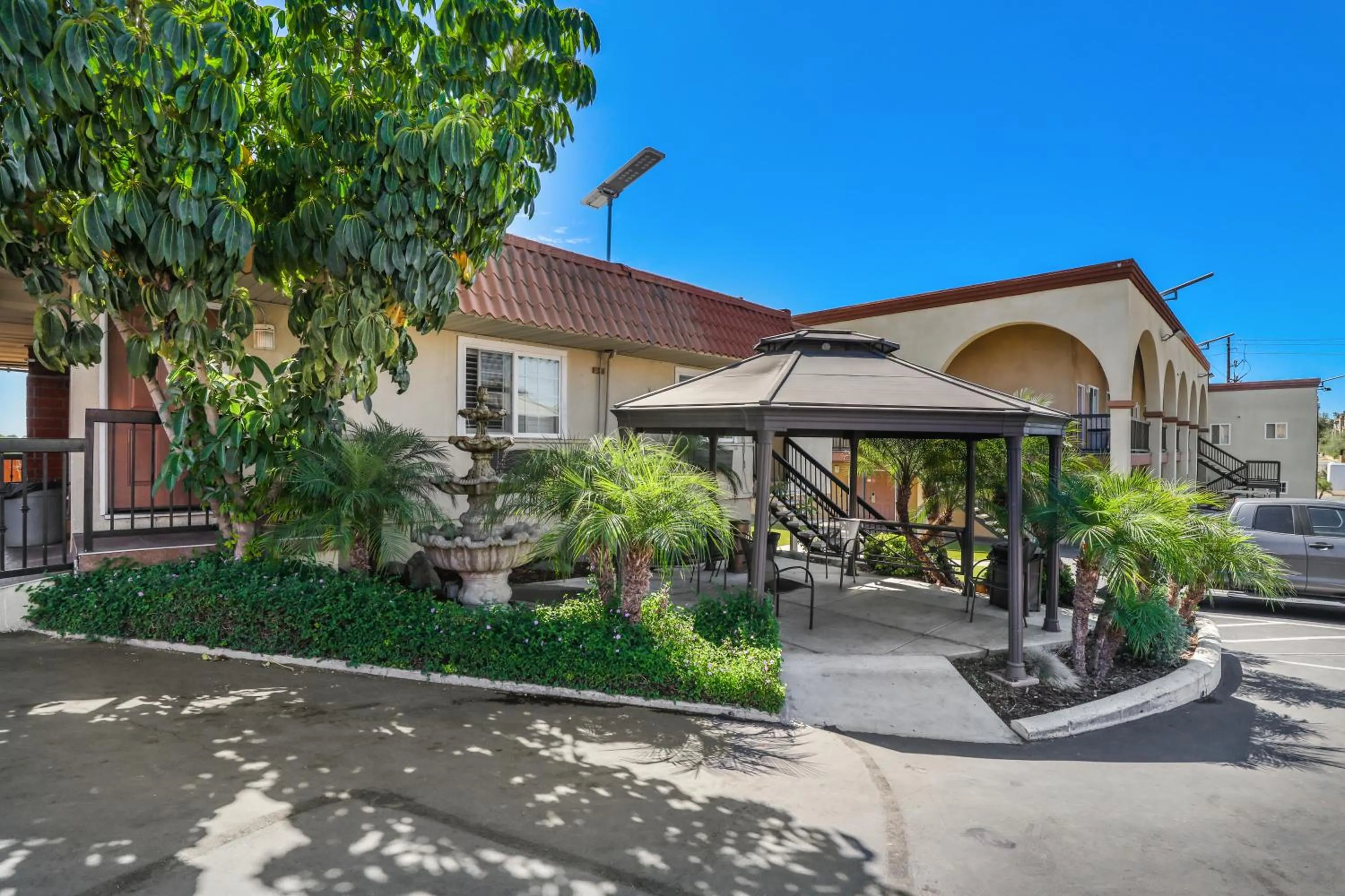 Seating area in Motel Mediteran