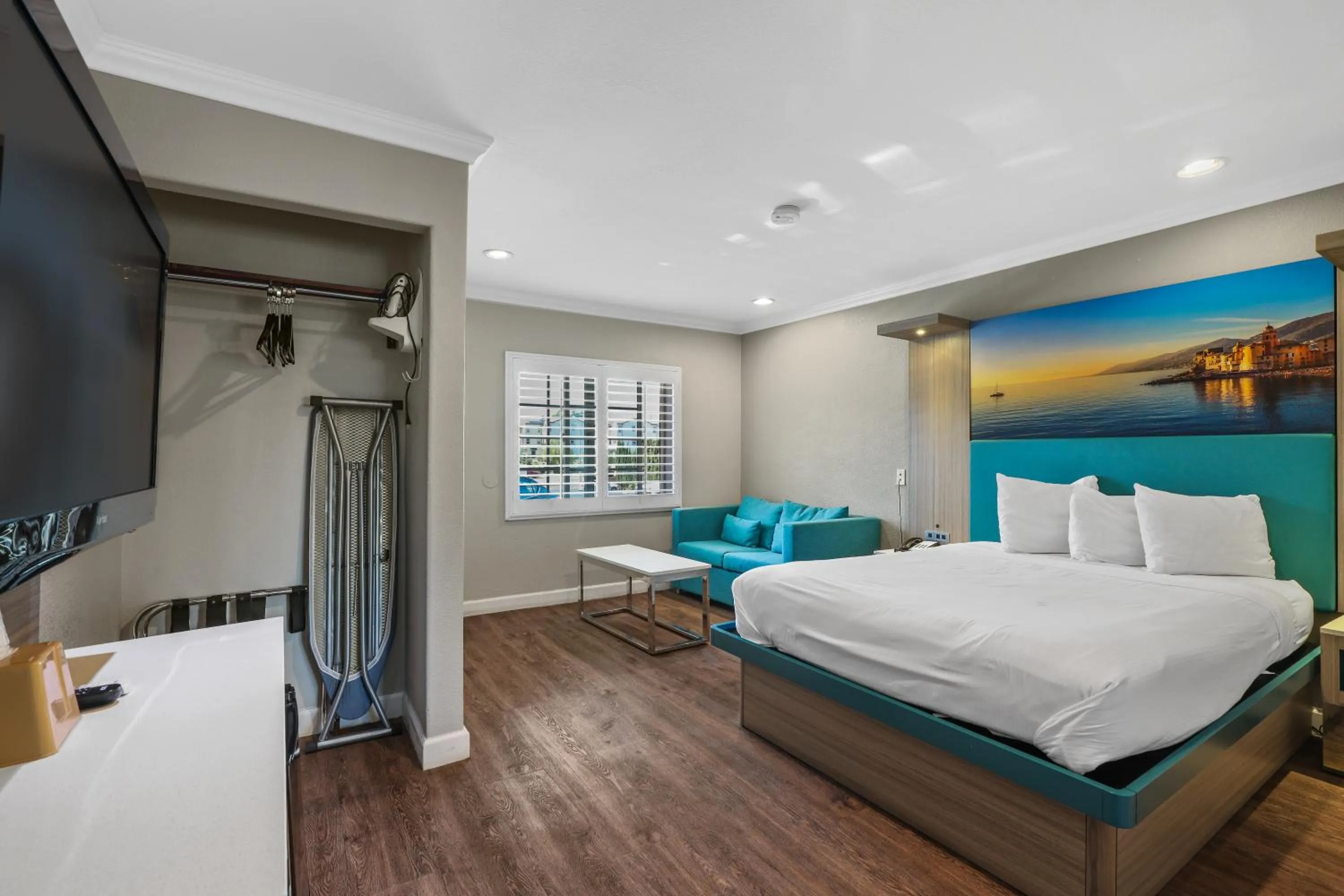 Bed in Motel Mediteran