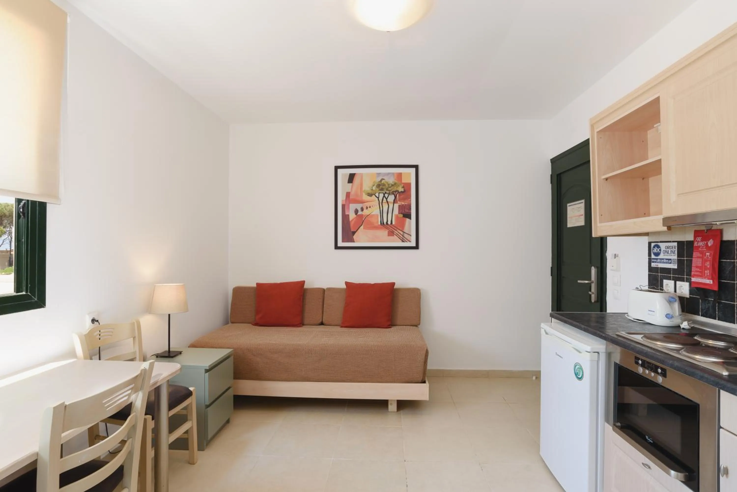 Bed in Pefkos Village Resort